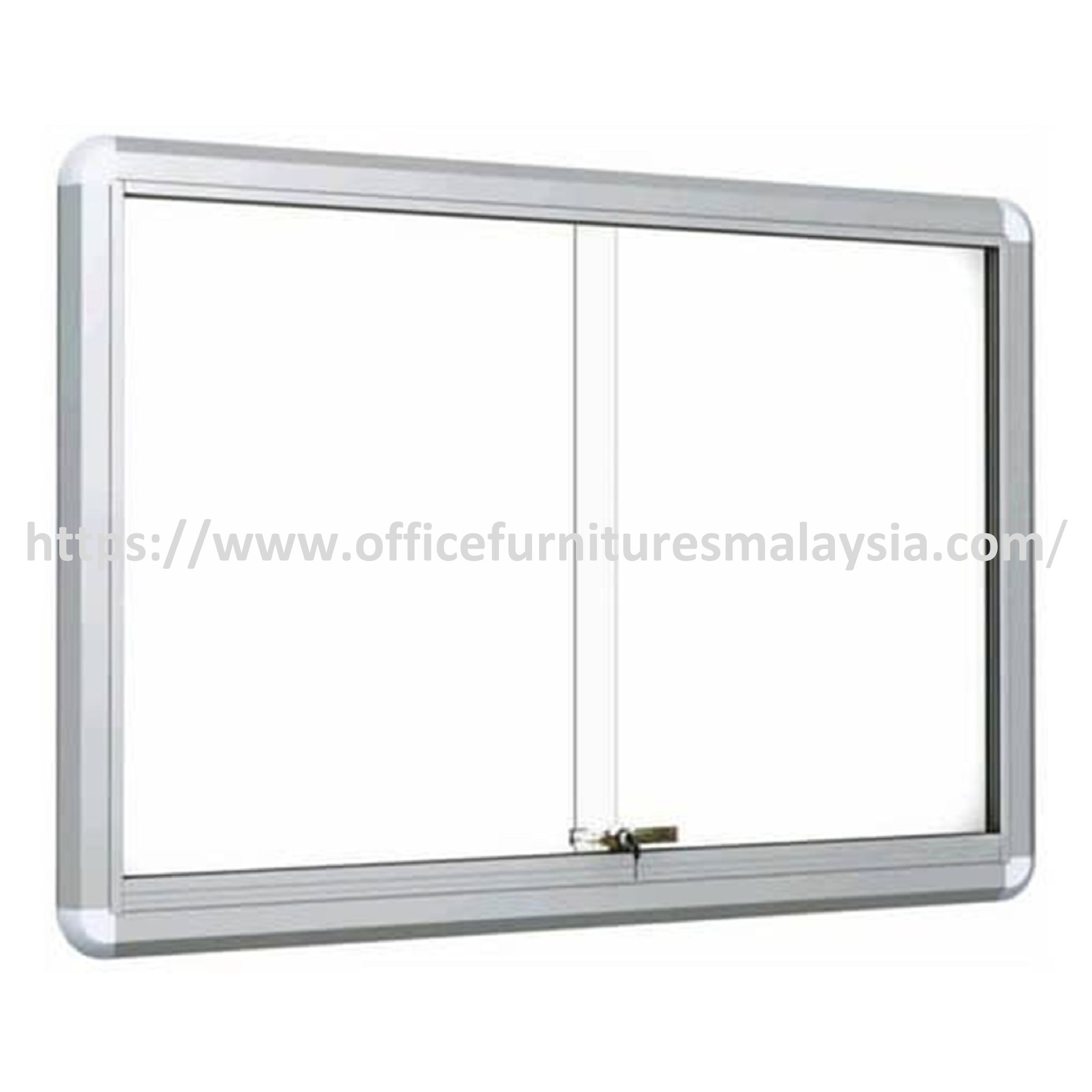 4 ft x 6 ft Sliding Glass Door with White Board Magnetic Berjaya Park PuchongShah Alam