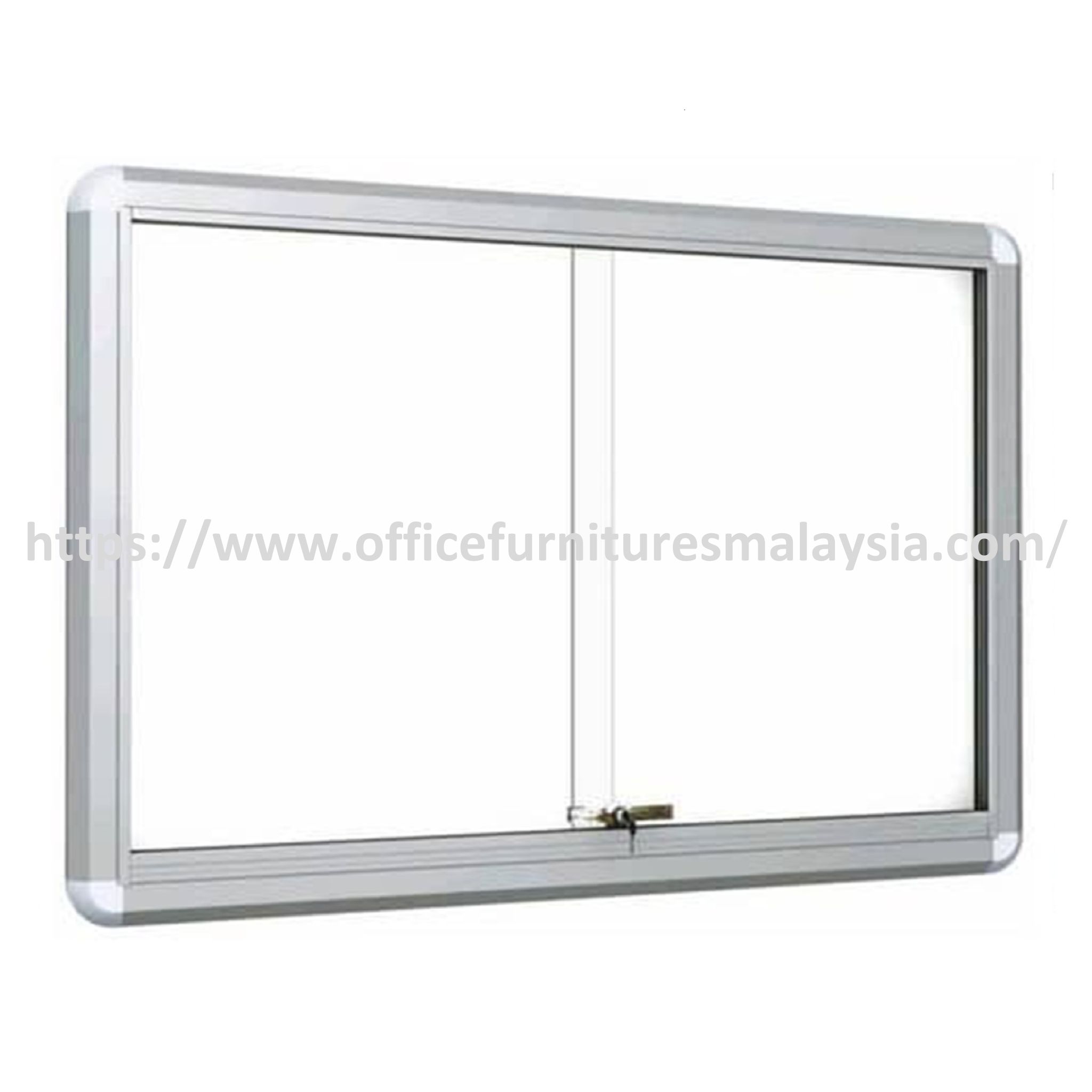 4 ft x 8 ft Sliding Glass Door with White Board Magnetic Damansara Batu Caves Setapak