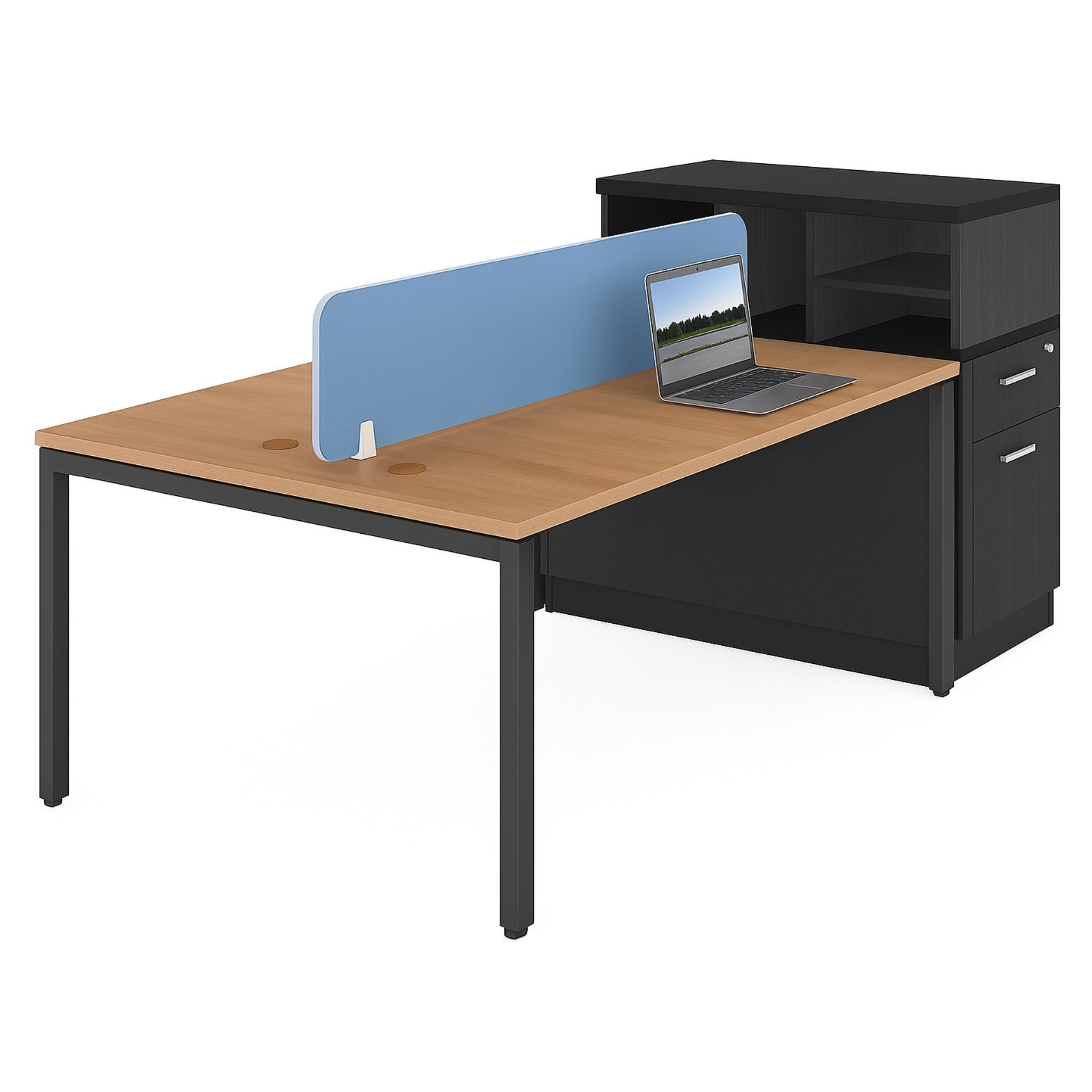 4 ft VersaSpace Office Workstation of 2 Seater OFSR10004-2 - Image 3