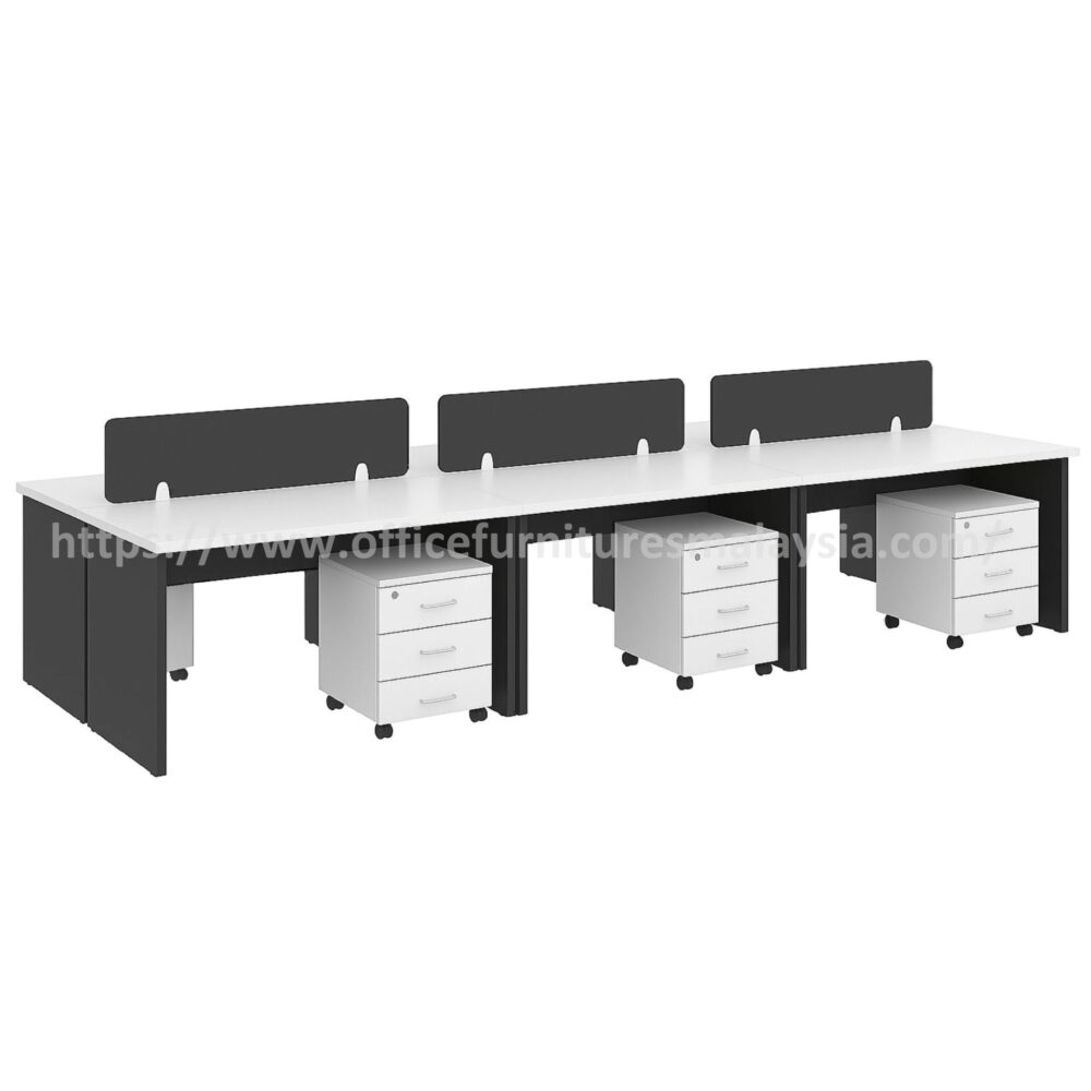 5 ft Smart Space 6 Seater Workstation Banting Kajang Ipoh