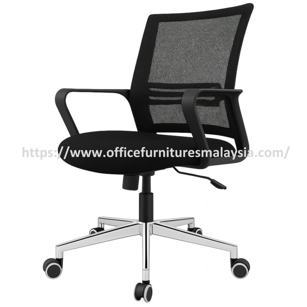 Office Chair R300 R Office Low Back Mesh Chair R Aluminum Leg OFC32138A | Office Furnitures ...