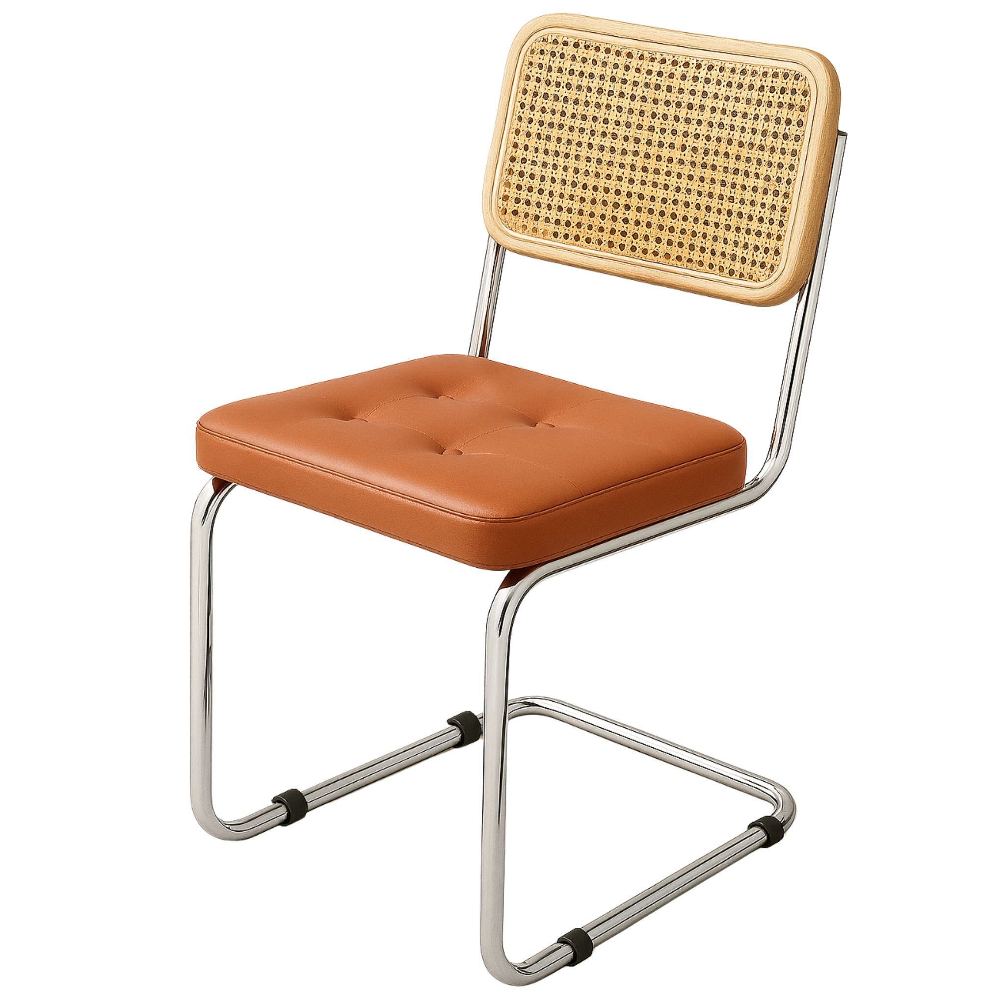 Retro Chrome Rattan Dining Chair Seri Kembangan Putrajaya Shah Alam