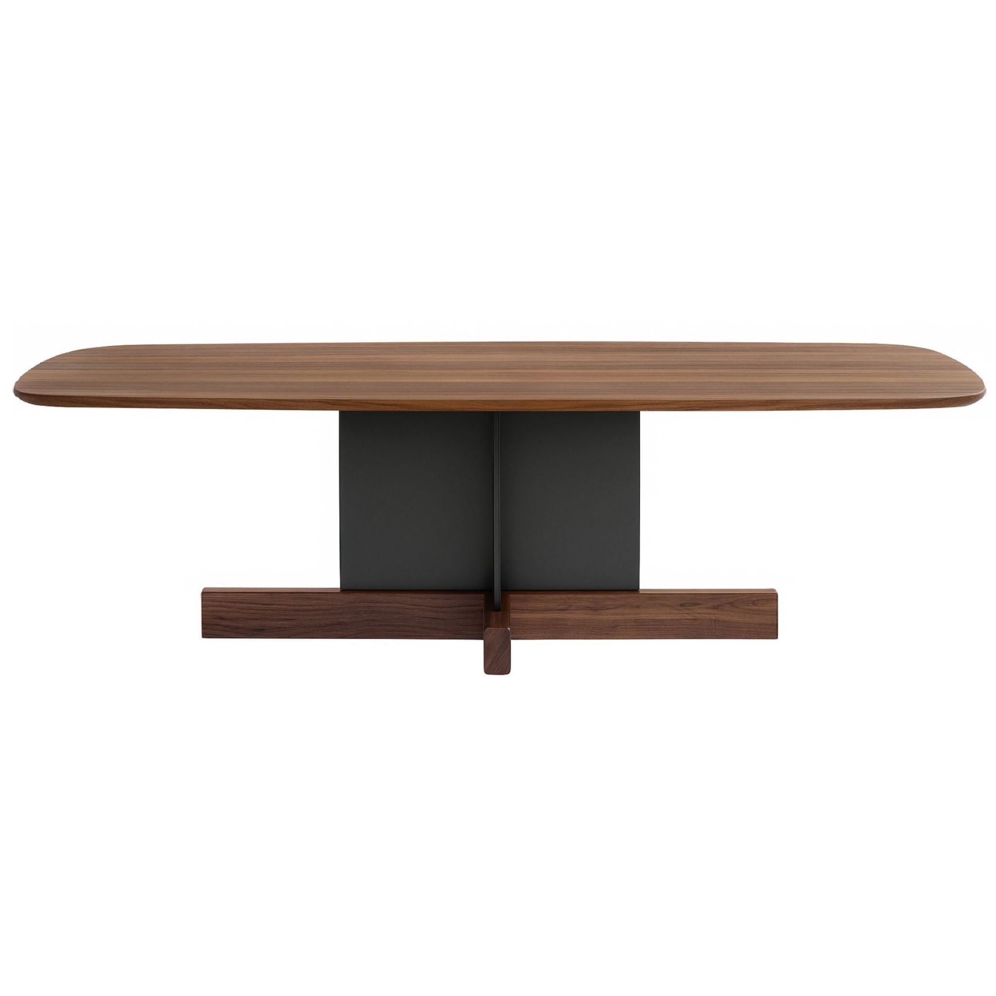 10 ft Mavrin Walnut Dining Table Berjaya Park Pandamaran Johan Setia
