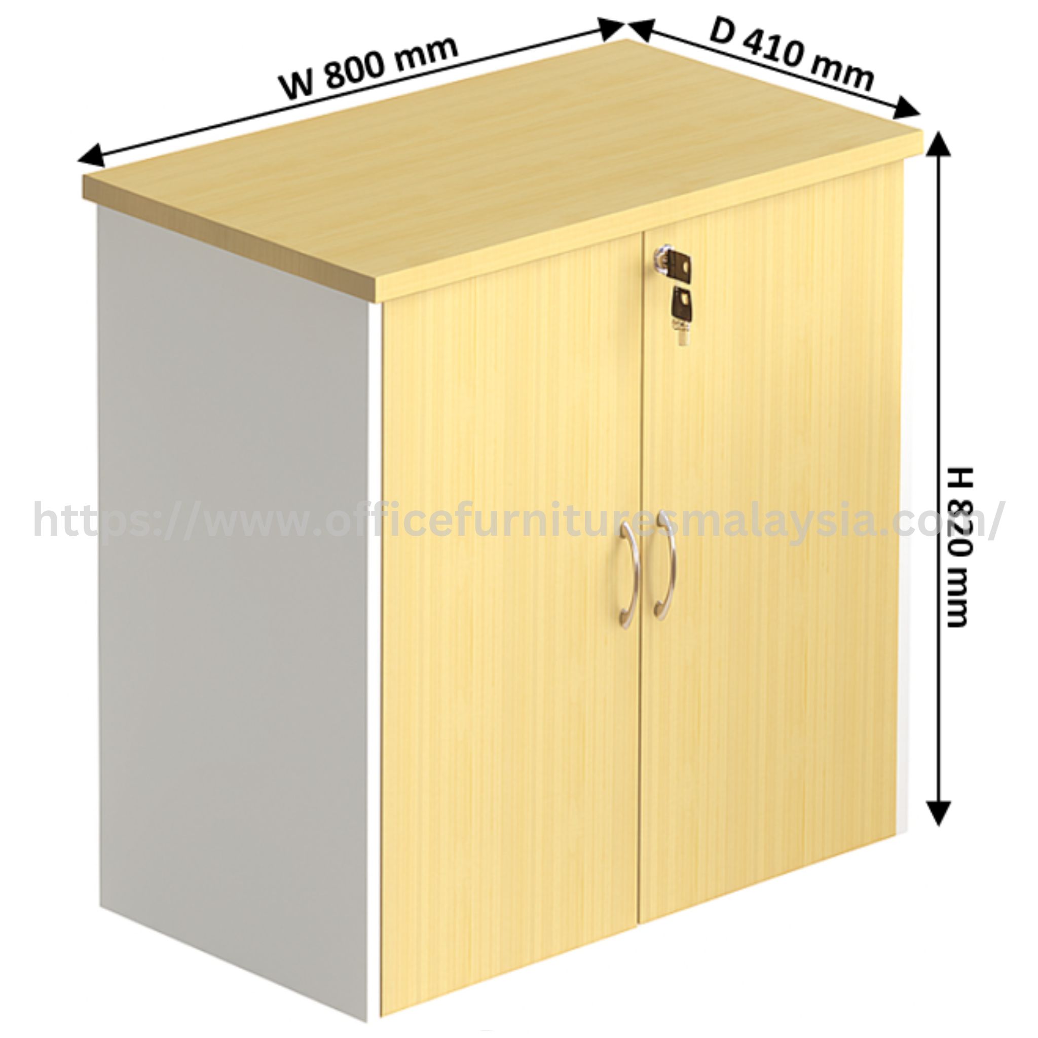 2.7ft Nixen Swinging Door Cabinet Gopeng Kajang Taiping