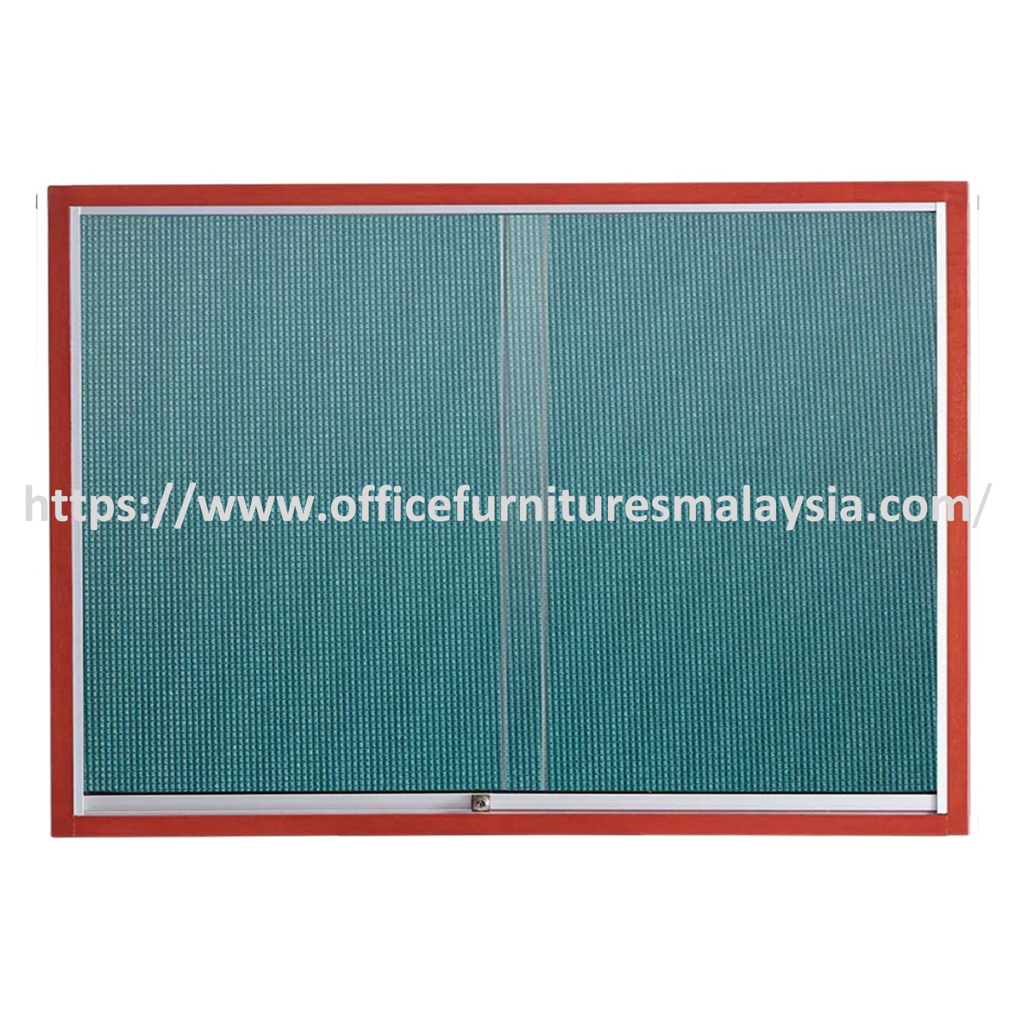 3 ft x 6 ft Sliding Glass Door With Notice Foam Board Wooden Frame Puchong Nilai Serendah