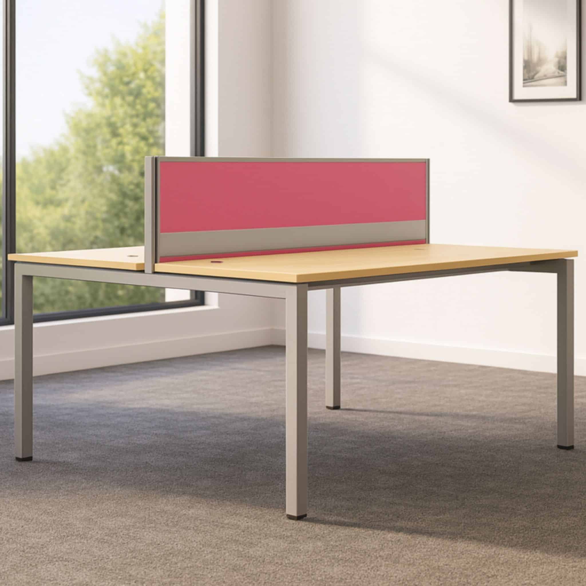 5 ft Optima 2 Seater WorkspaceTemerloh Selayang Kajang