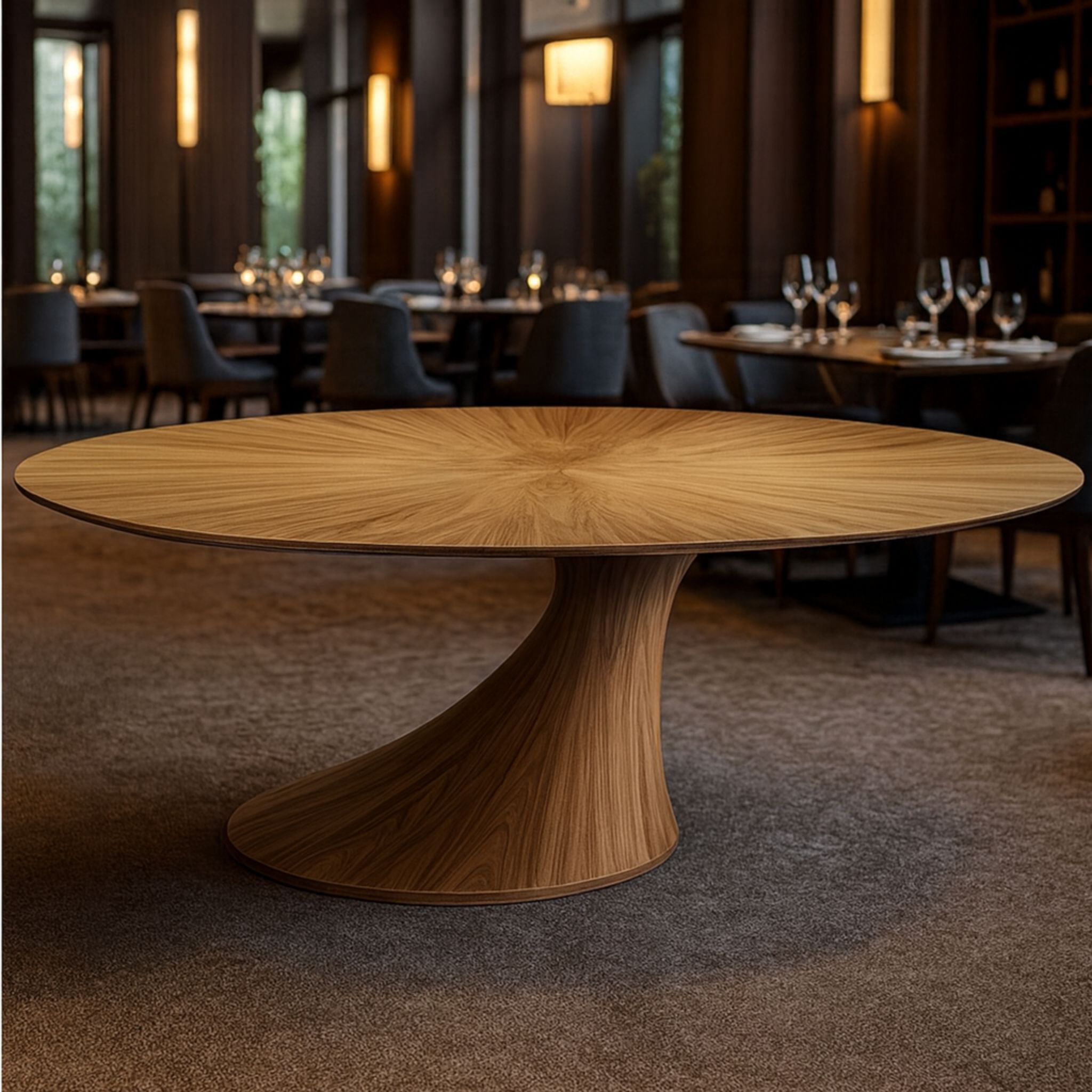 Elvano Oval Dining Table OUG Johor Sri Hartamas