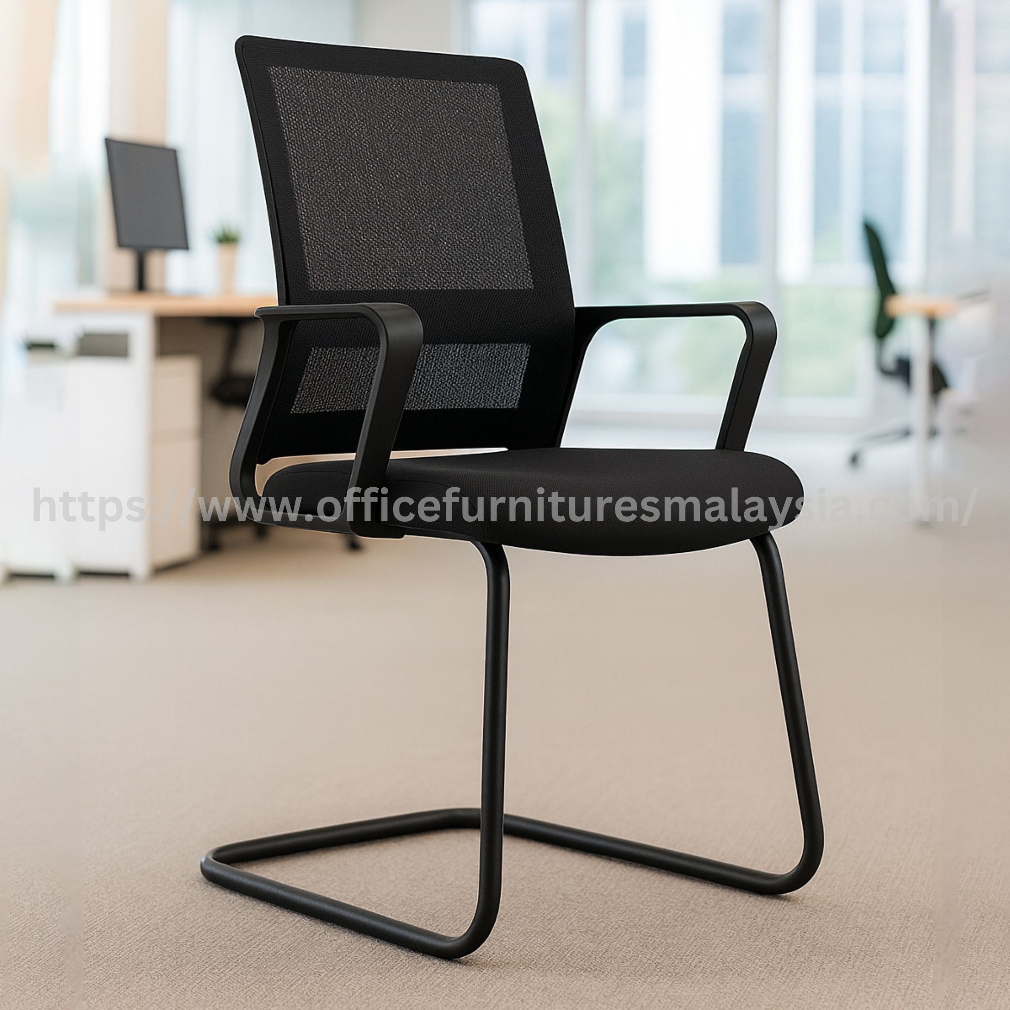 SimpleVisitor Budget Low Back Mesh Chair Kuala Lumpur Bandar Saujana Putra Wangsa Maju Kelana Jaya Selangor