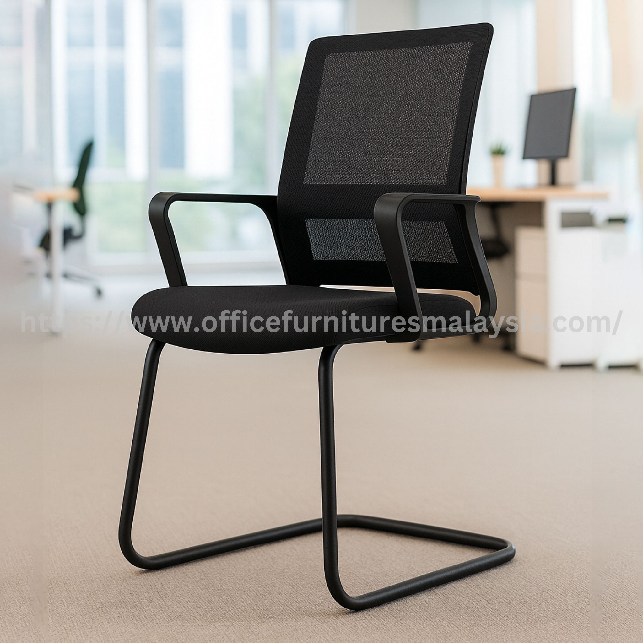 SimpleVisitor Budget Low Back Mesh Chair Kuala Lumpur Bandar Saujana Putra Wangsa Maju Subang Jaya Selangor