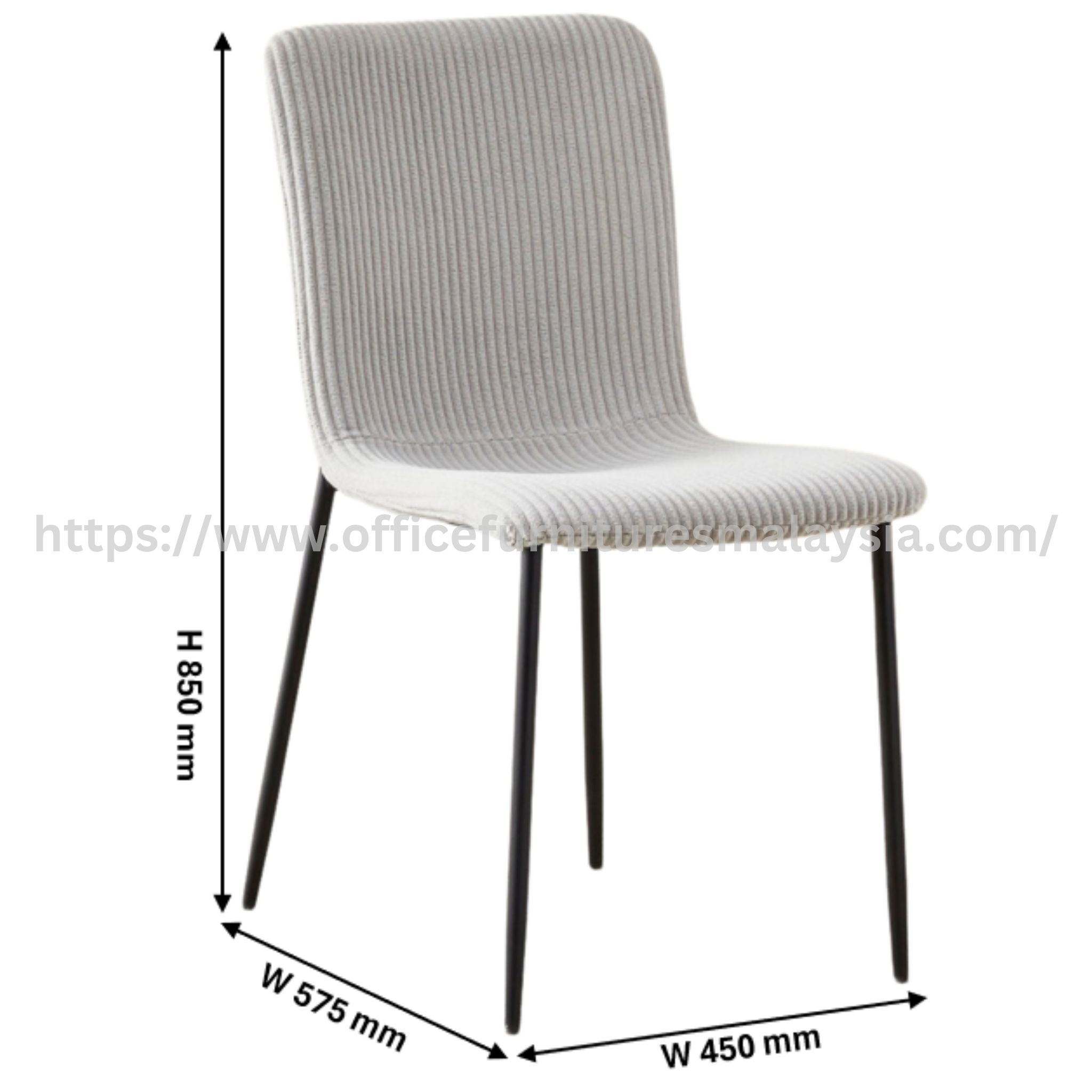 Harlie Fabric Dining Chair Ara Damansara Bukit Naga Pandan Indah