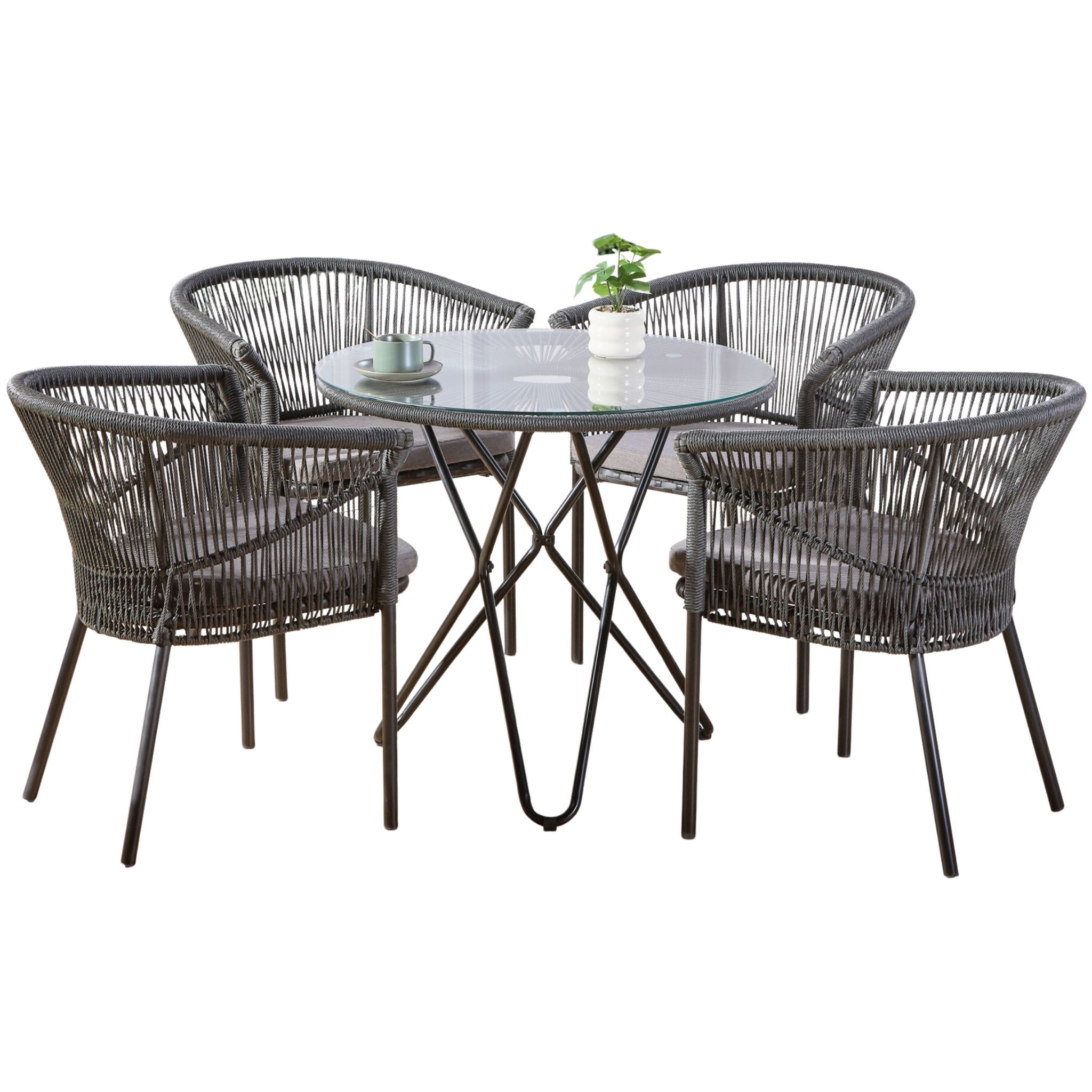 Hazel Outdoor Furniture Set Bangi Rimbayu Danau Kota