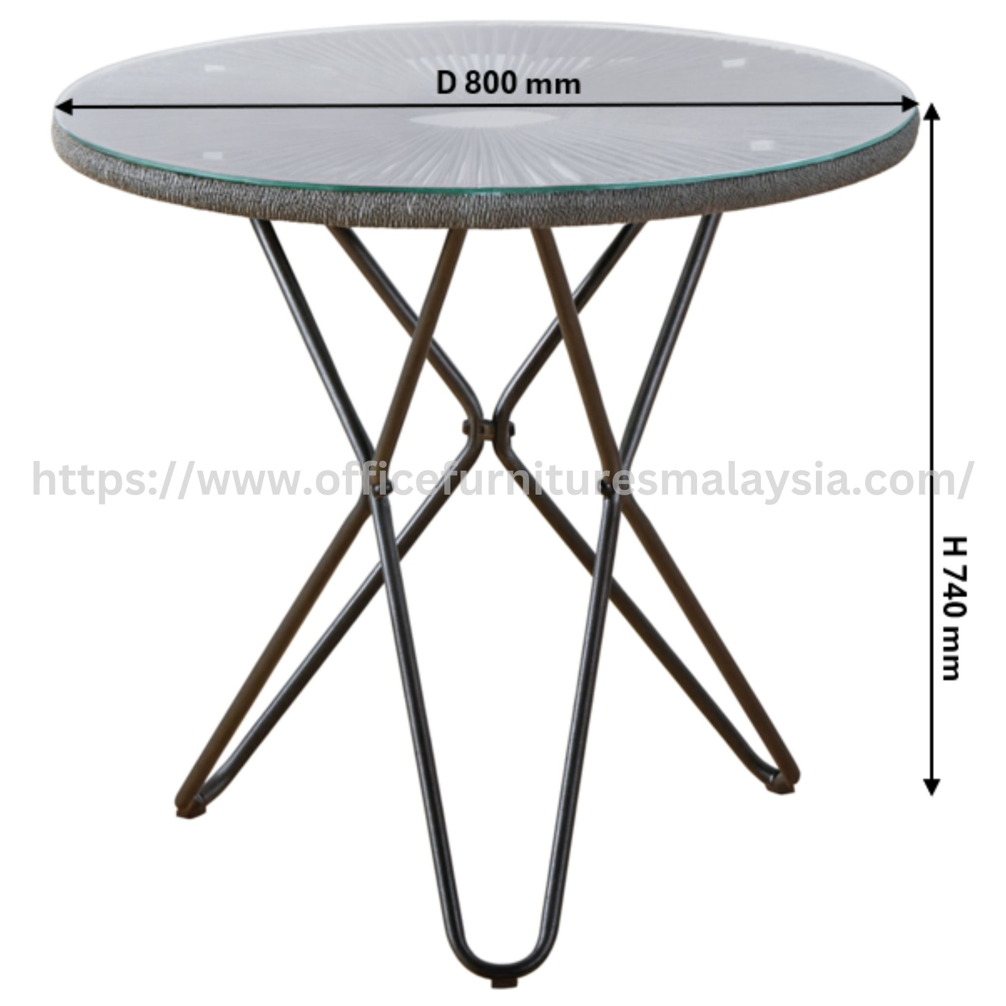 Hazel Outdoor Furniture Set Pahang Melaka Ipoh
