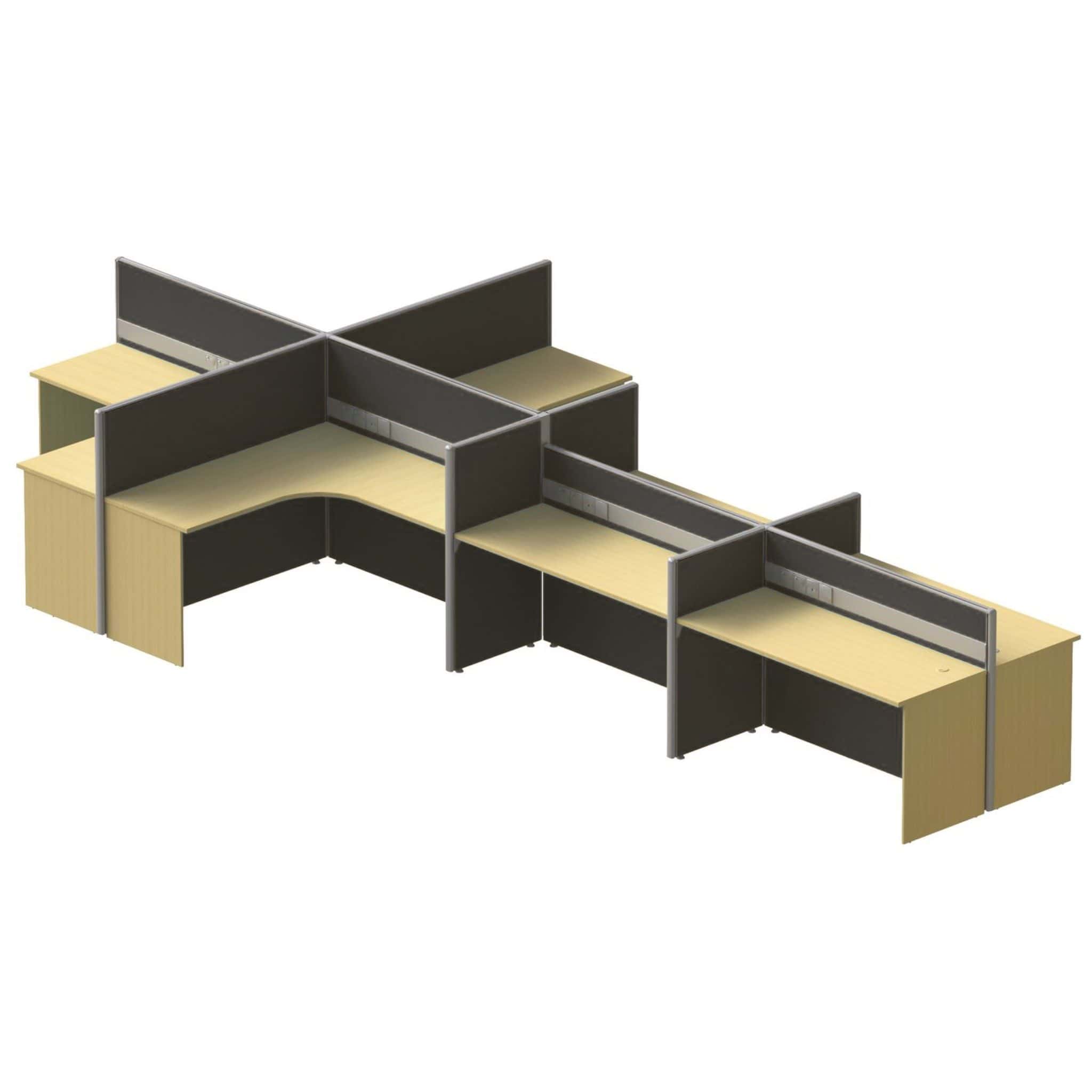 Lenox Merge Style 8 Seater Workplace Taiping Ipoh Kedah