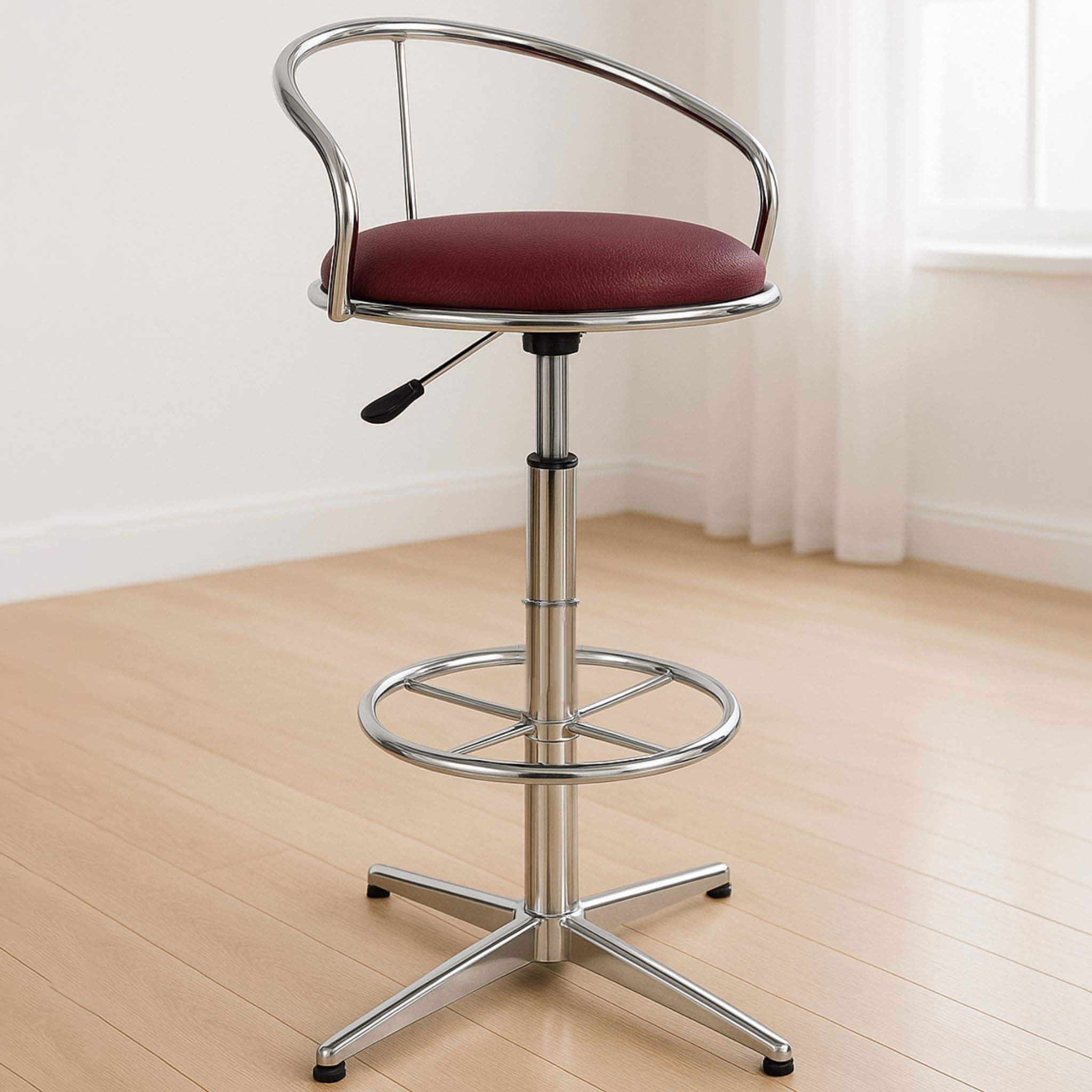 Modo Gaslift Chrome Bar Stool with Desa Petaling Bangi Bandar Utama