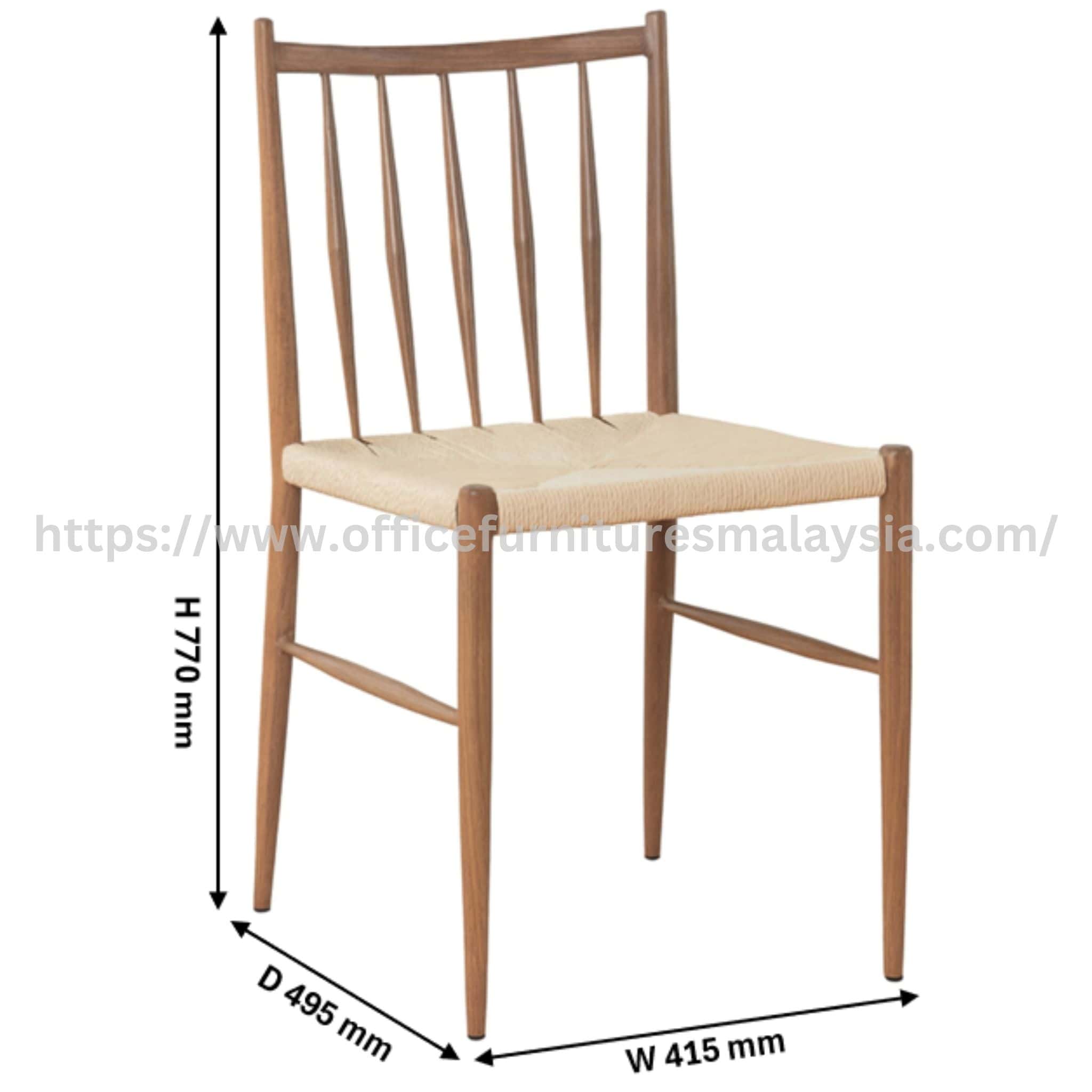 Natura Rattan Dining Chair Semenyih Denai Alam Setia Alam