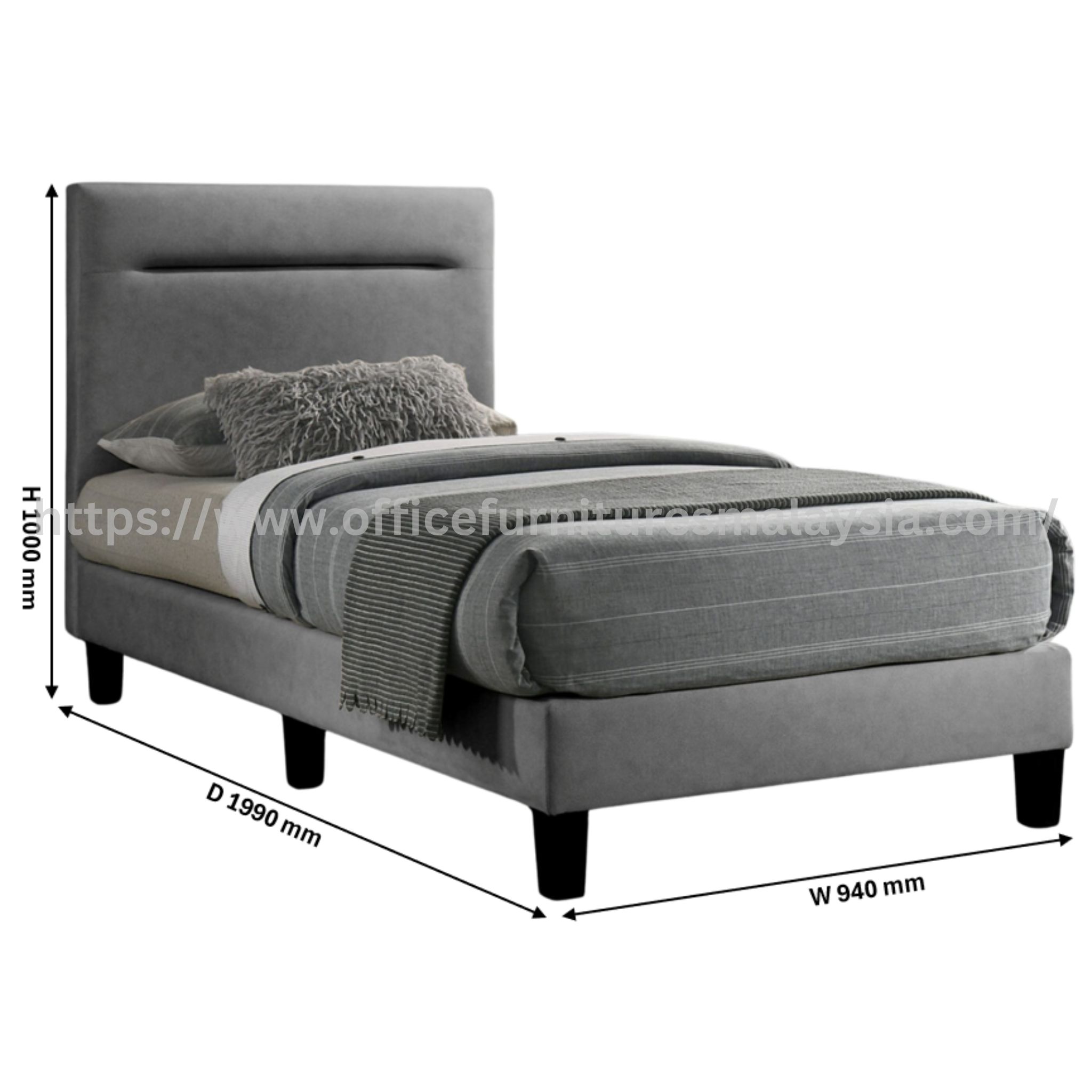 Rozale Elegant Single Bed Frame Bukit Raja Tropicana Sri Hartamas
