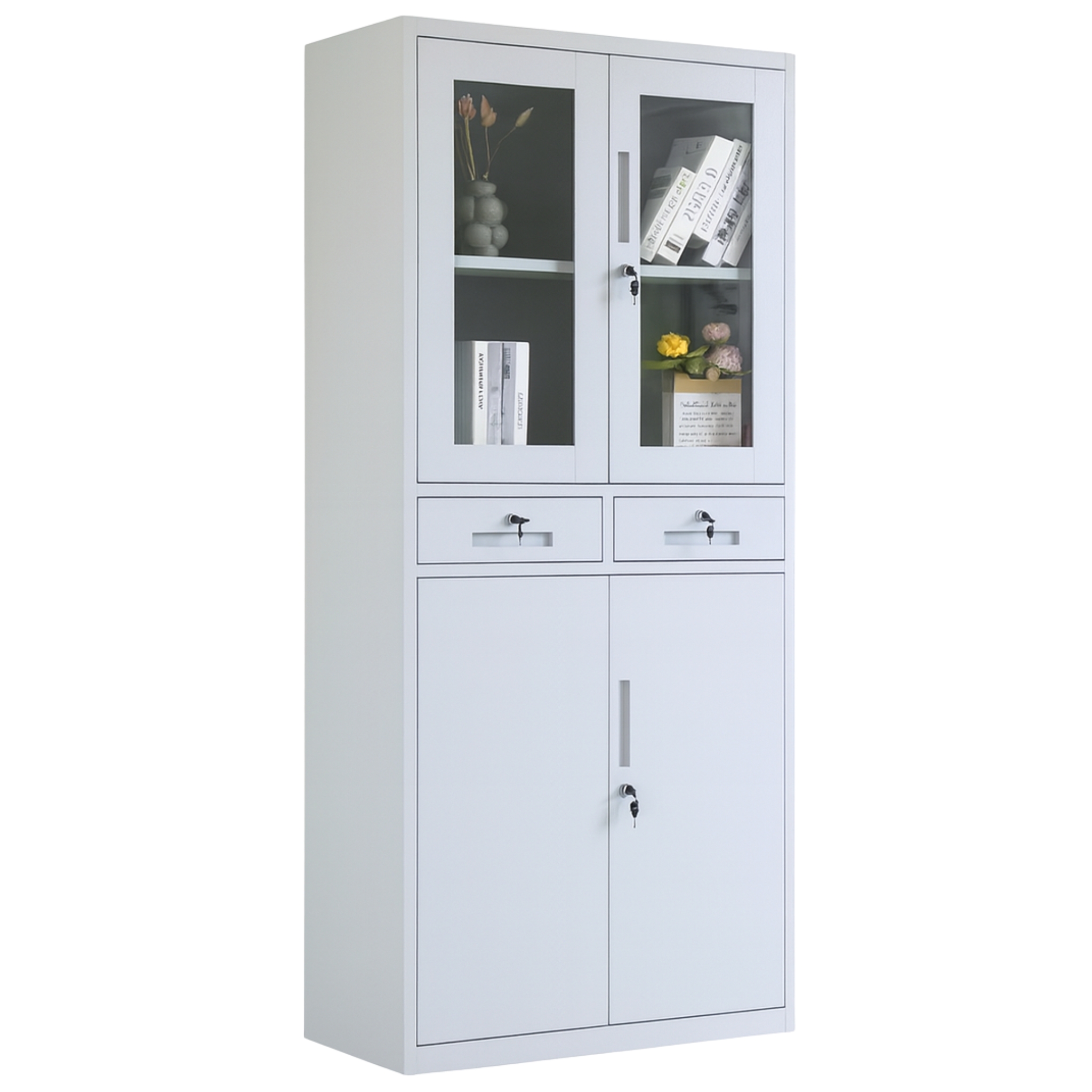 Steel Storage Cabinet With Glass Doors And Drawers Bandar Tasik Selatan Taman Melawati TTDI