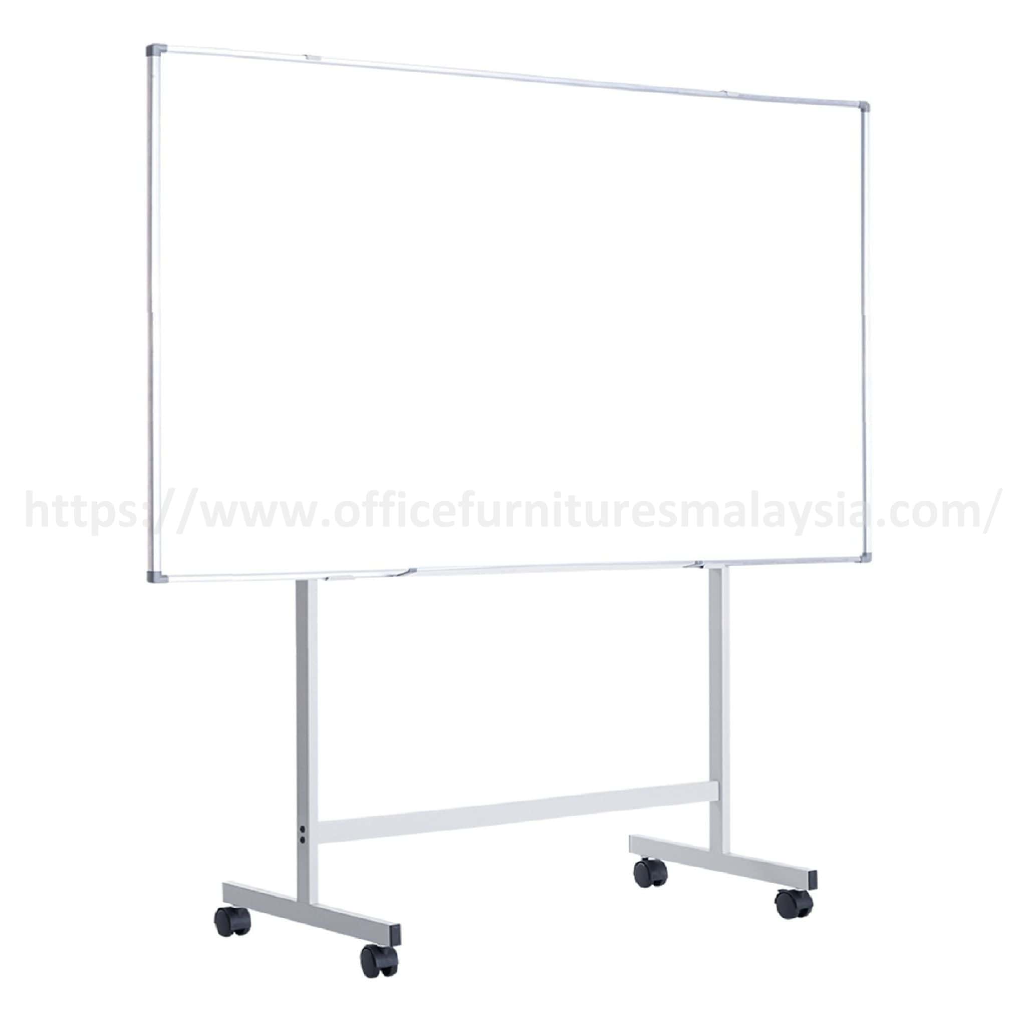3 ft x 6 ft Single Side Magnetic HPL White Board With Mobile Stand Kelana Jaya Semenyih Klang