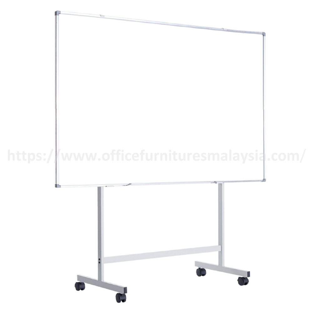 4 ft x 6 ft Single Side Magnetic HPL White Board With Mobile Stand Puncak Alam Nilai Kelana Jaya 4 ft x 6 ft Single Side Magnetic HPL White Board With Mobile Stand Puncak Alam Nilai Kelana Jaya