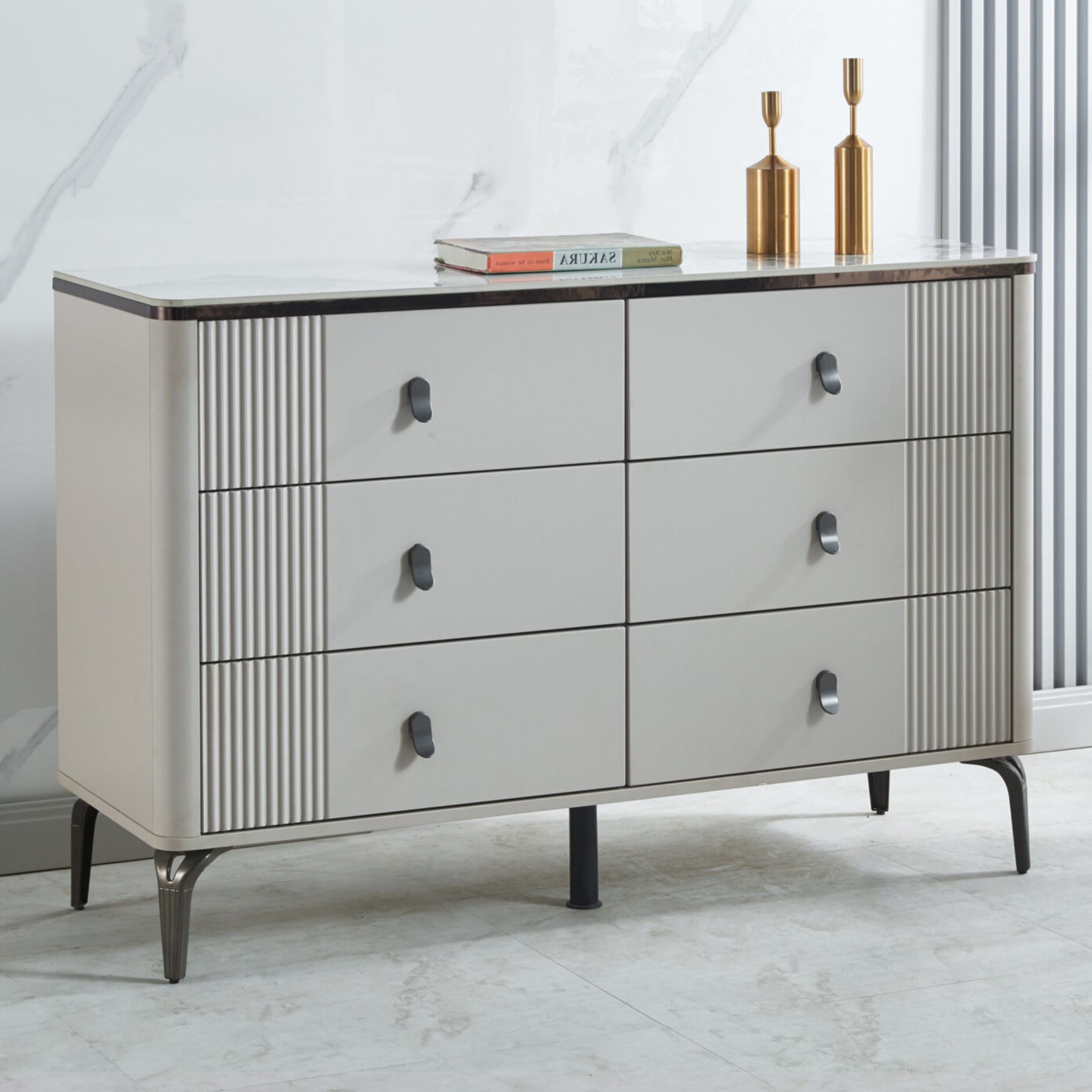 6 Drawer Console Cabinet Rimbayu Tropicana Saujana
