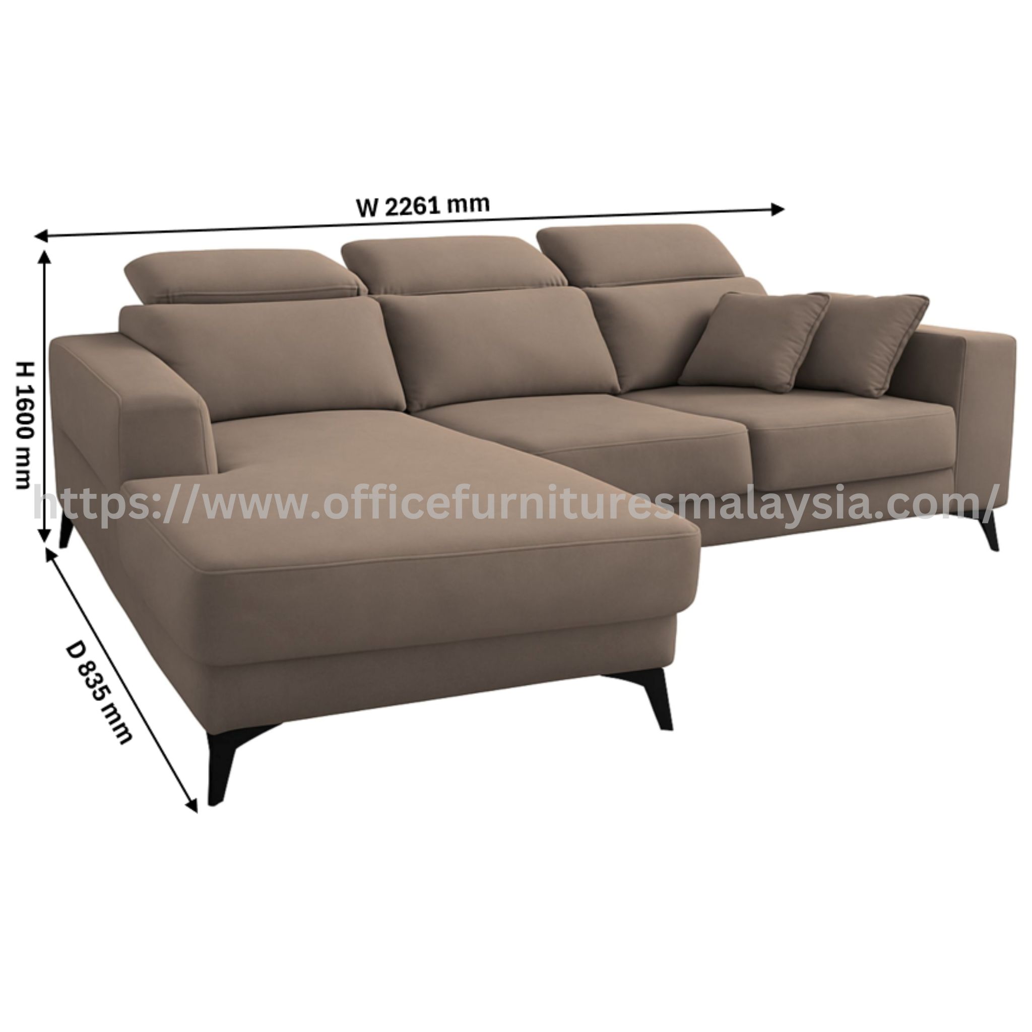 Anya Stylish Sofa Settee Taman Connaught Sunway Damansara Taman Seputeh