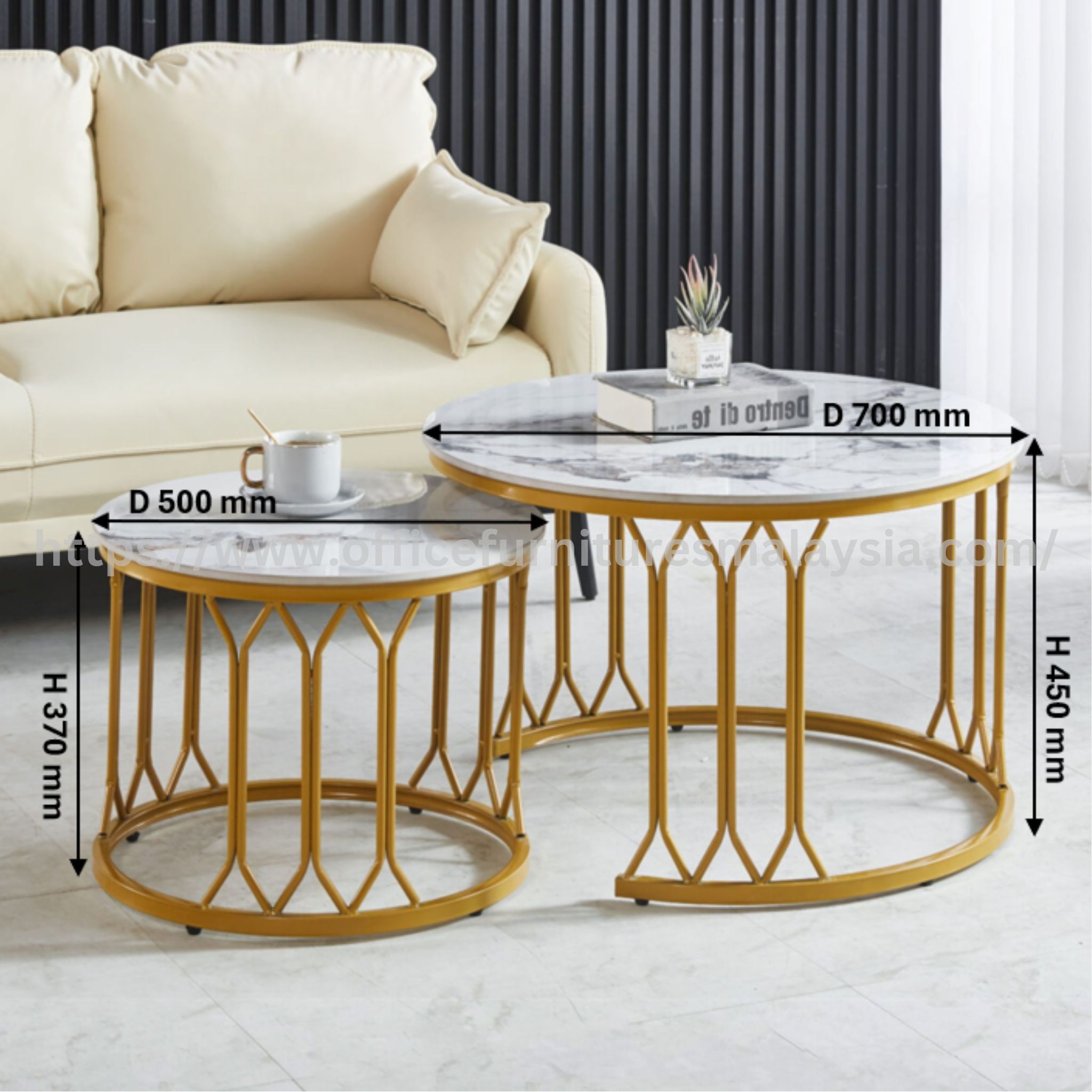 Beauty Marble Coffee Table Set Bandar Kinrara Bandar Baru Sentul Bukit Raja
