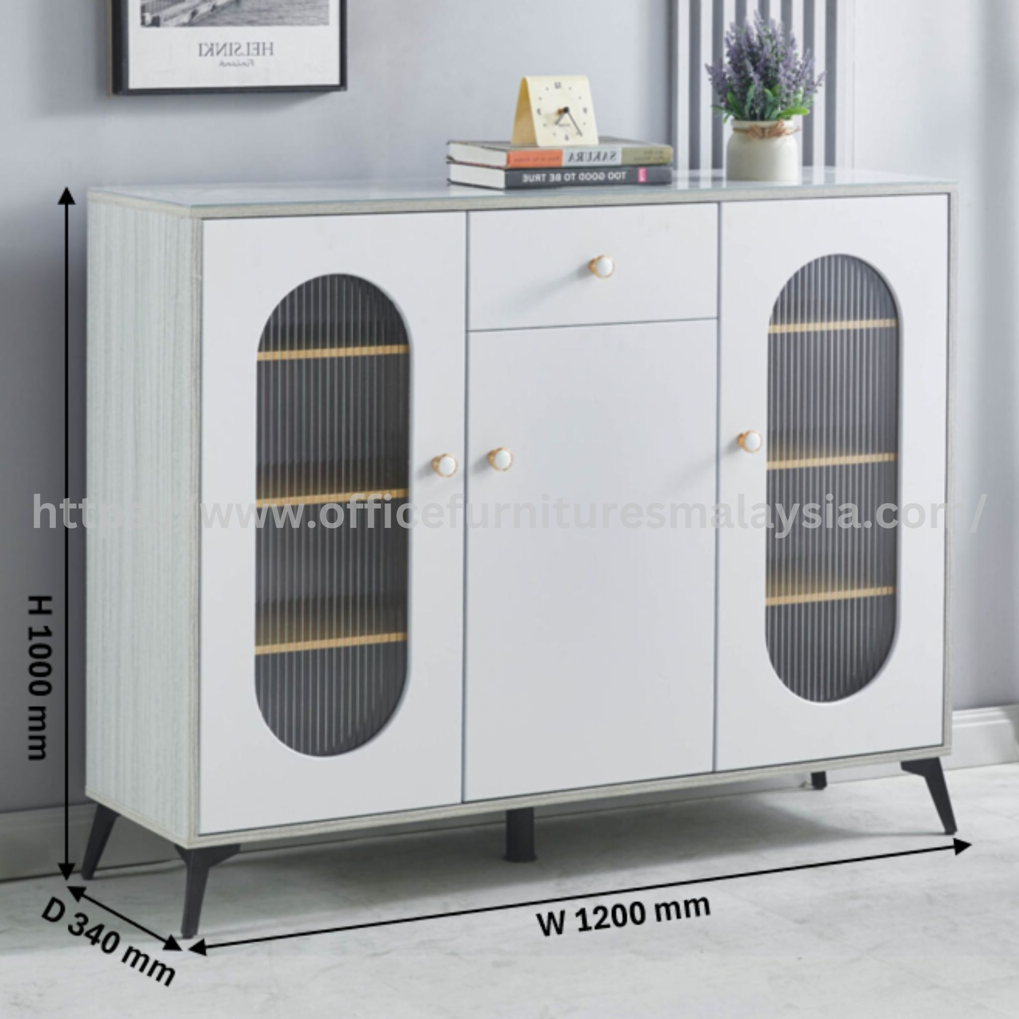 Ellen Elegant Console Cabinet Banting Wangsa Maju Setapak
