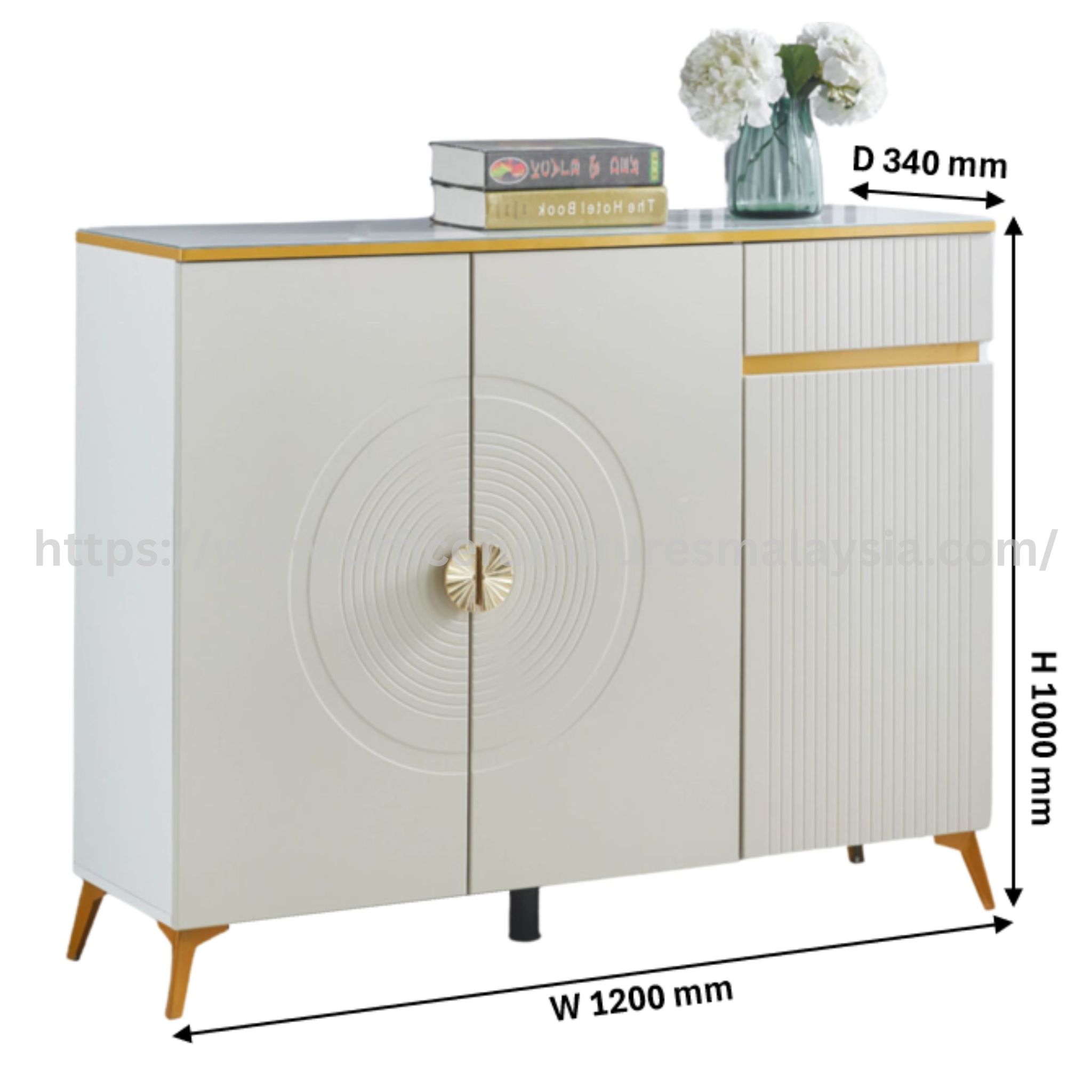 Jane Designer Console Cabinet Petaling Jaya Puchong Seri Kembangan