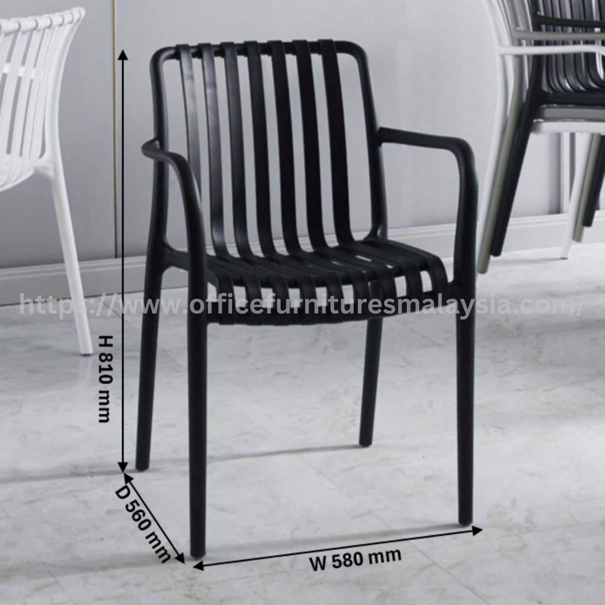 Saxon Plastic Restaurant Chair Tropicana Taman Segar Taman Seputeh
