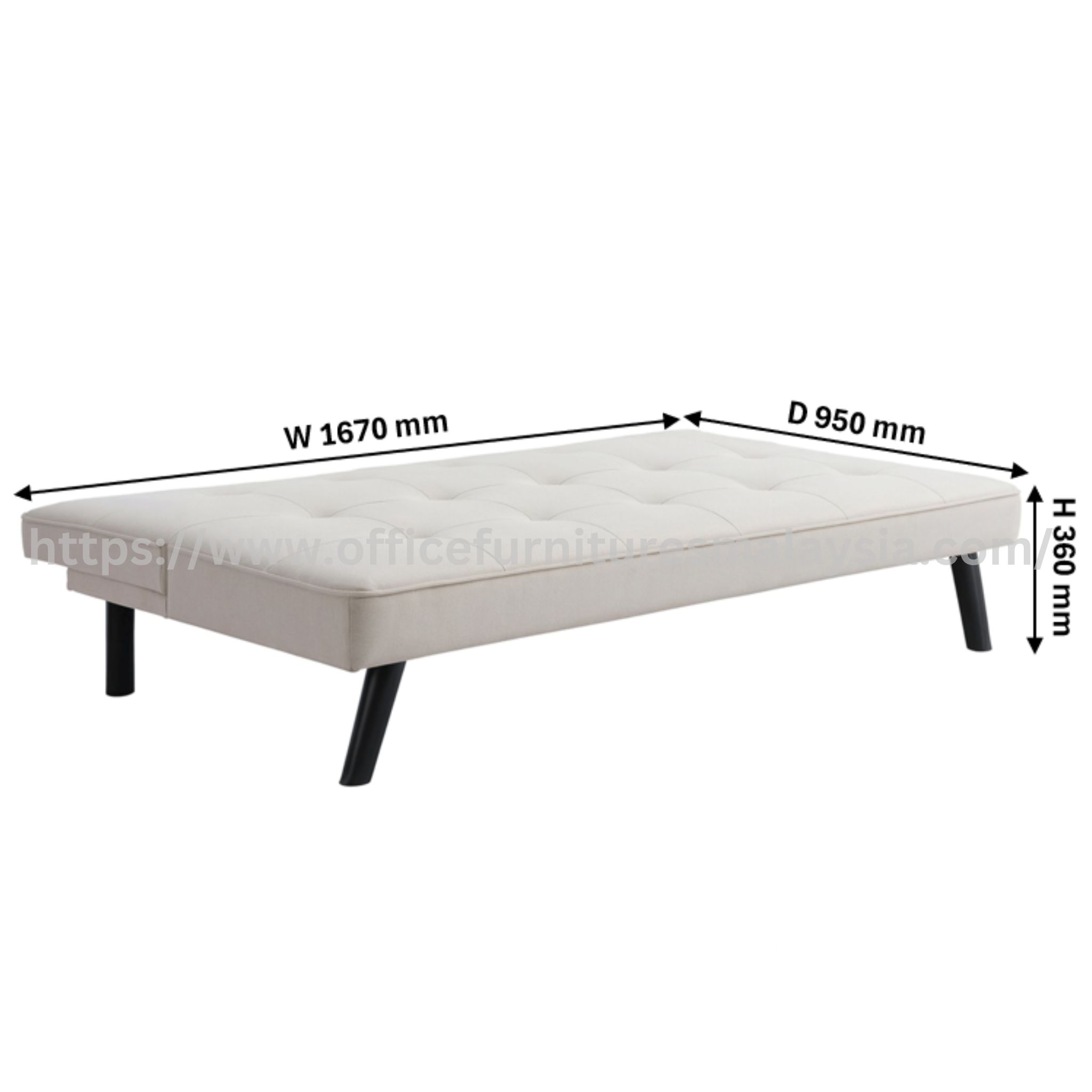 Venera Simple Sofa Bed Seri Kembangan Bukit Naga Bukti Antarabangsa
