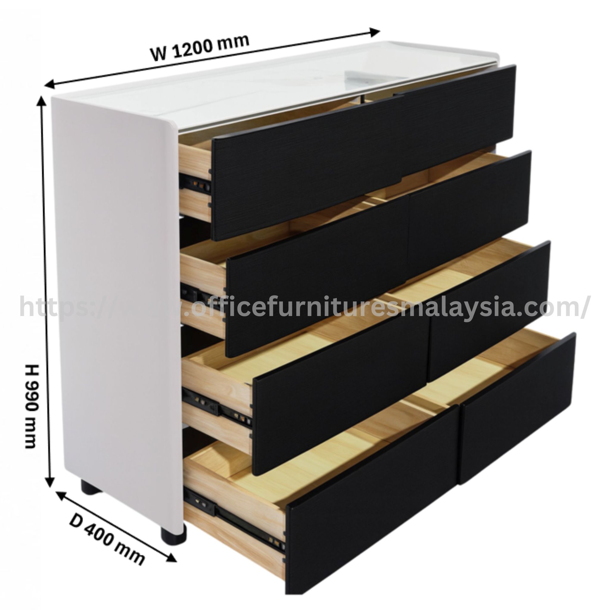 4 ft Premium Console Cabinet Bukit Gasing Bandar Botanic Shah Alam