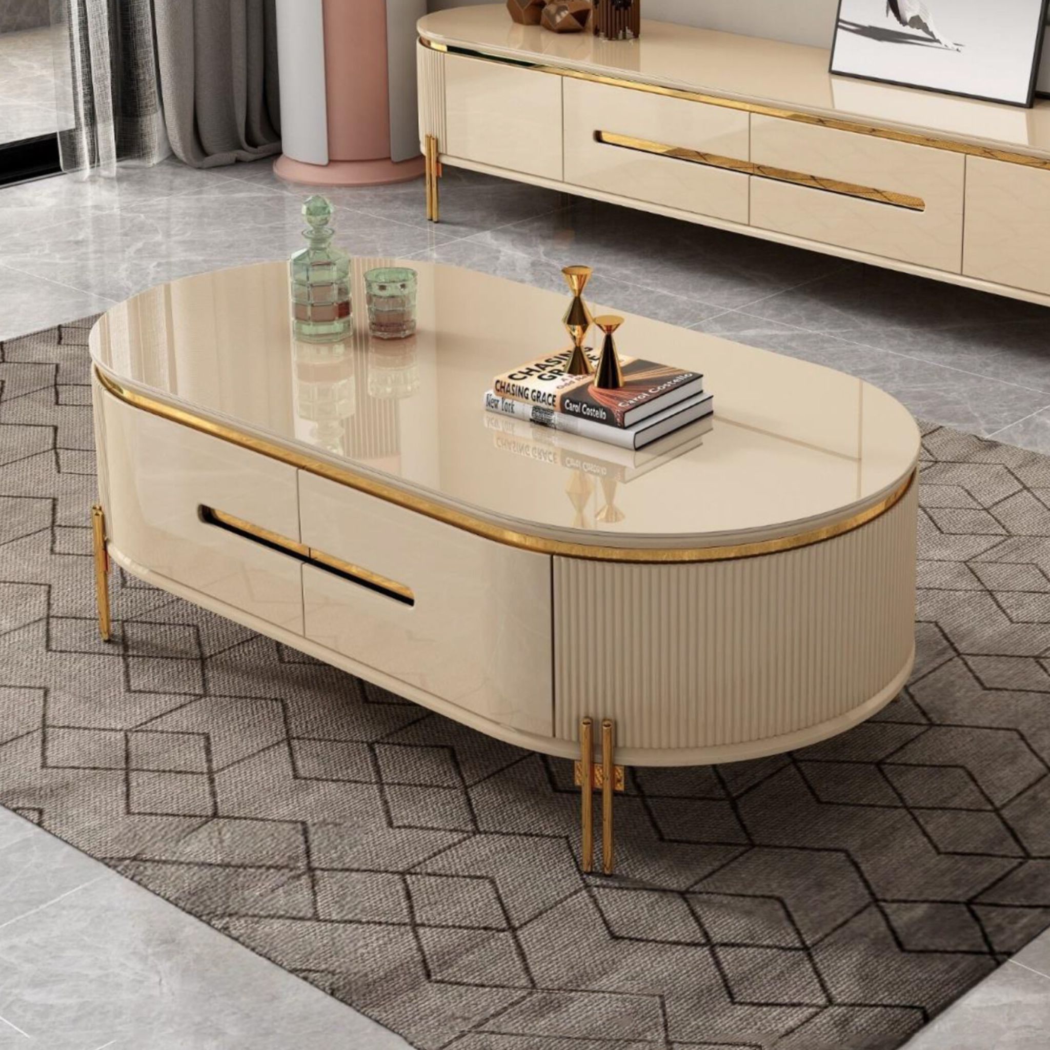 4 ft Shane Coffee Table Bukit Naga Bandar Utama Bukit Gasing