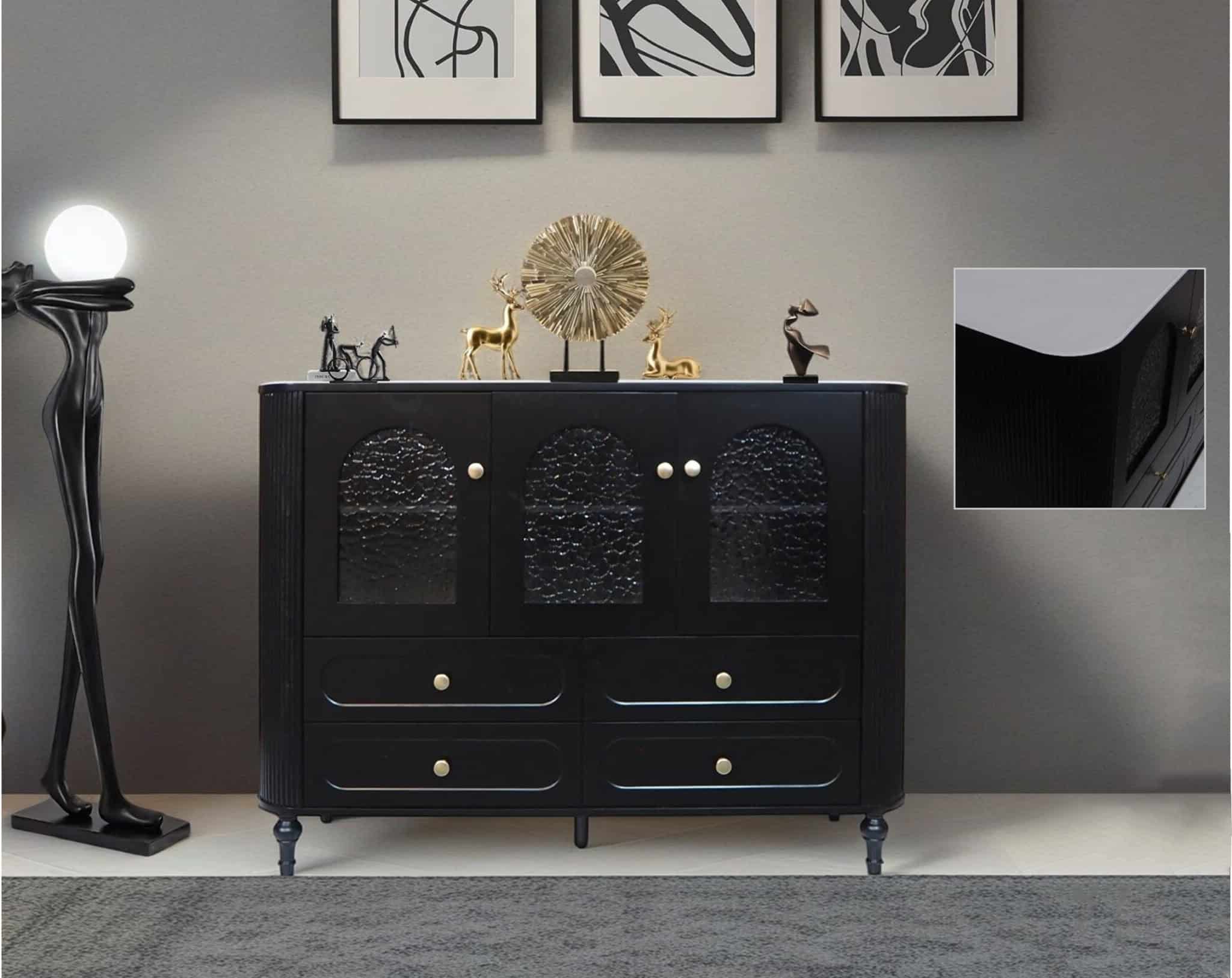 4.33ft Blackey Console Cabinet Kajang Shah Alam Rawang