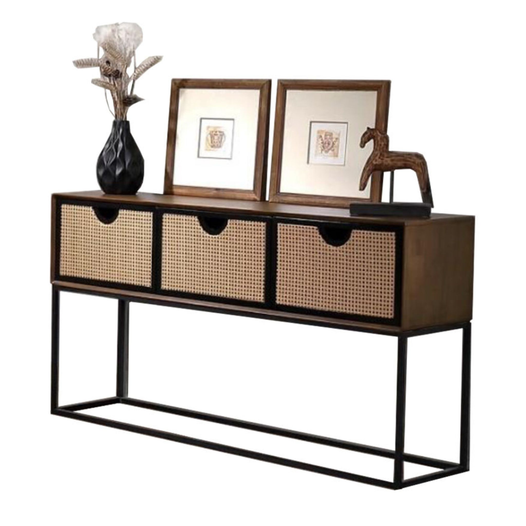 5 ft Lylia Wood Console Cabinet Nilai Port Dickson Batu Caves