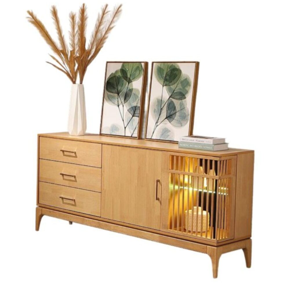 5.33ft Veneer Console Cabinet Cheras Bandar Sunway Mont Kiara
