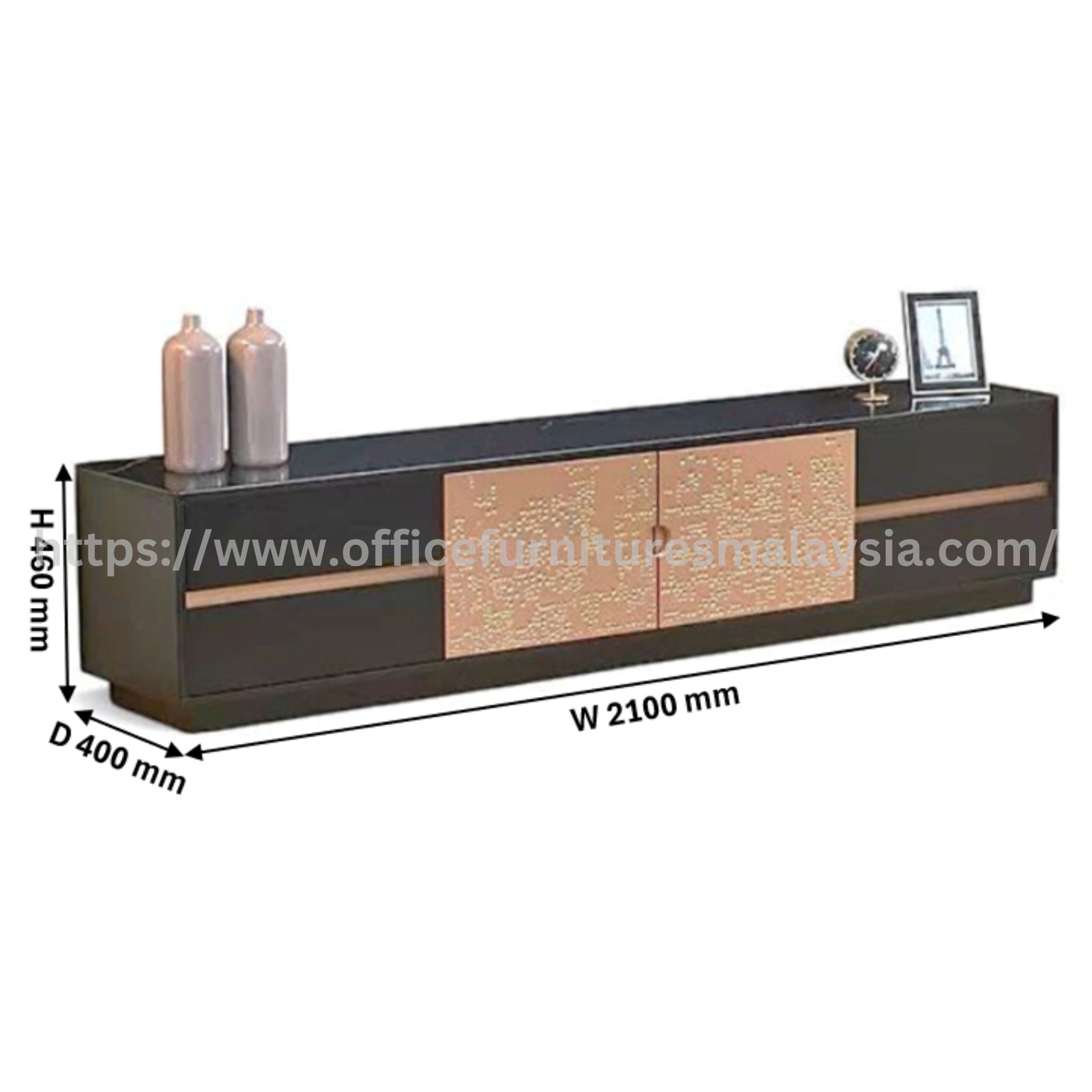 7 ft Royce TV Cabinet Subang Perdana Batu Caves Mont Kiara