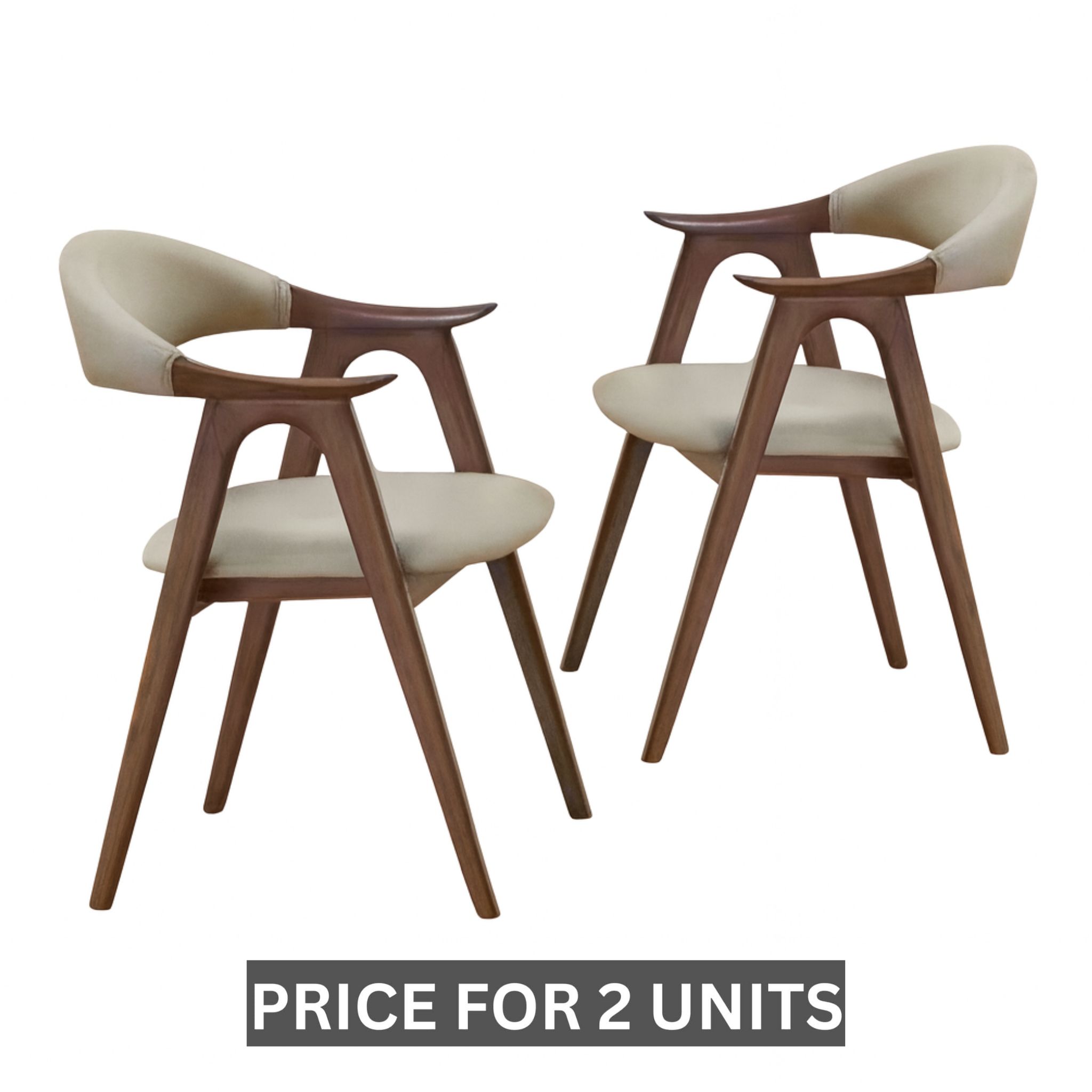 Ottilie White Dining Chair Bukit Raja Taman Maluri Cheras
