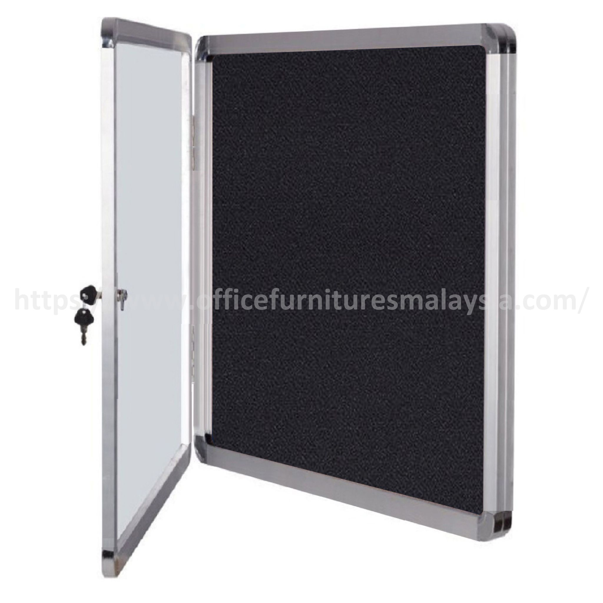 4 ft x 4 ft Display Case Notice Fabric Board Kajang Bangi Cheras