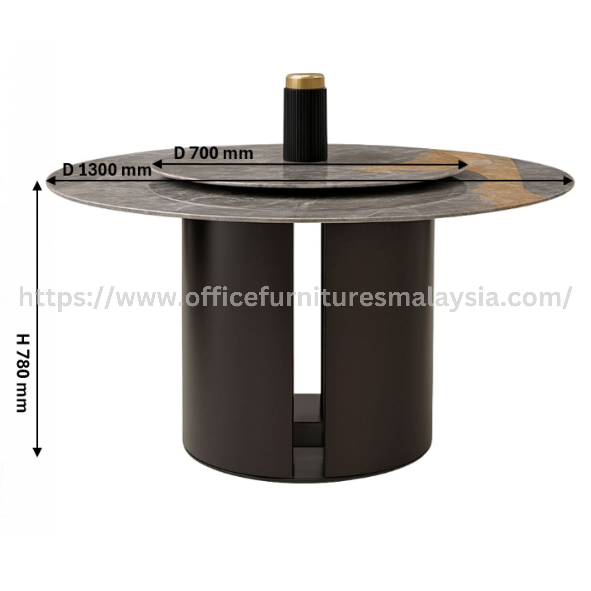 4.33ft Daphen Dining Table Kajang Puchong Rawang