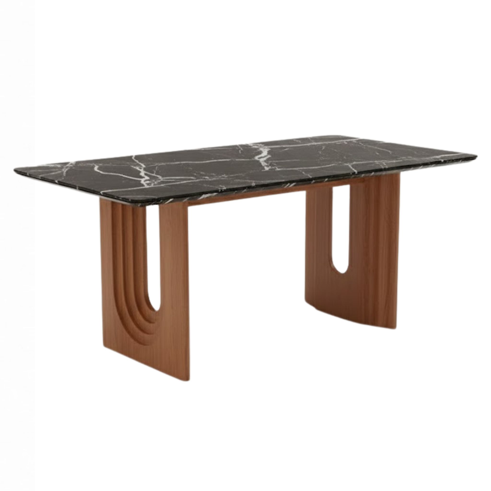 6 ft Talitha Brown Dining Set Bangsar Denai Alam Pulau Indah
