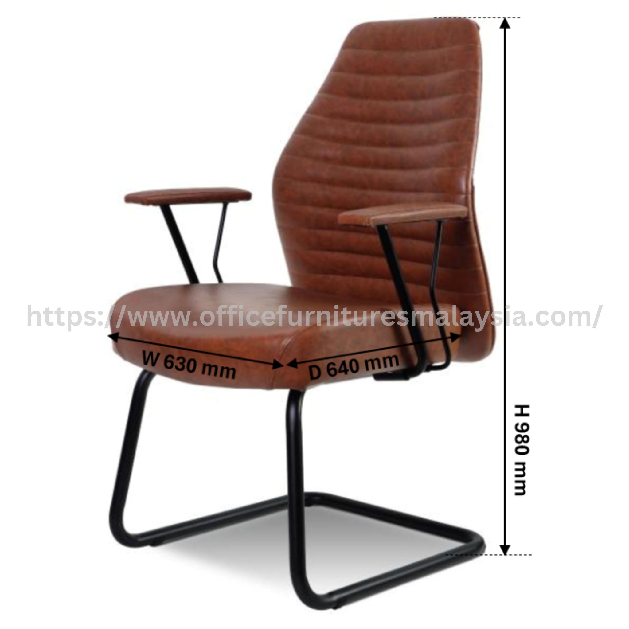 Bronte Executive Visitor Chair Segambut Tropicana Putra Heights
