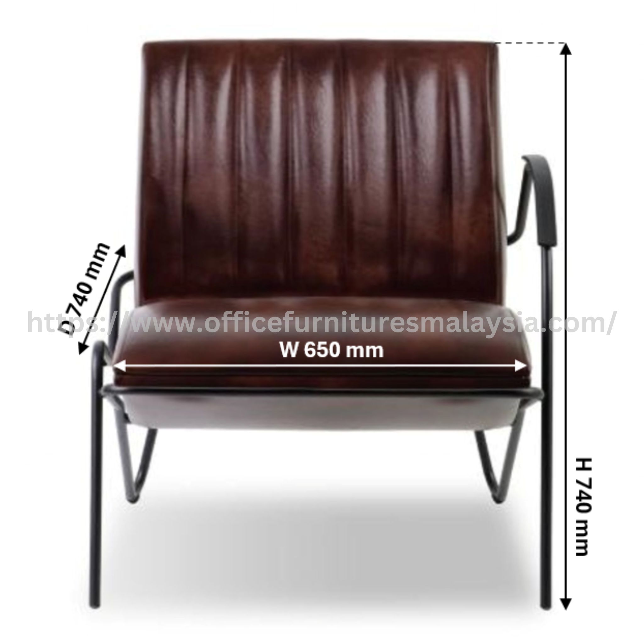Elodie Executive Sofa Settee with Left Armrest Nilai Sungai Besi Petaling Jaya