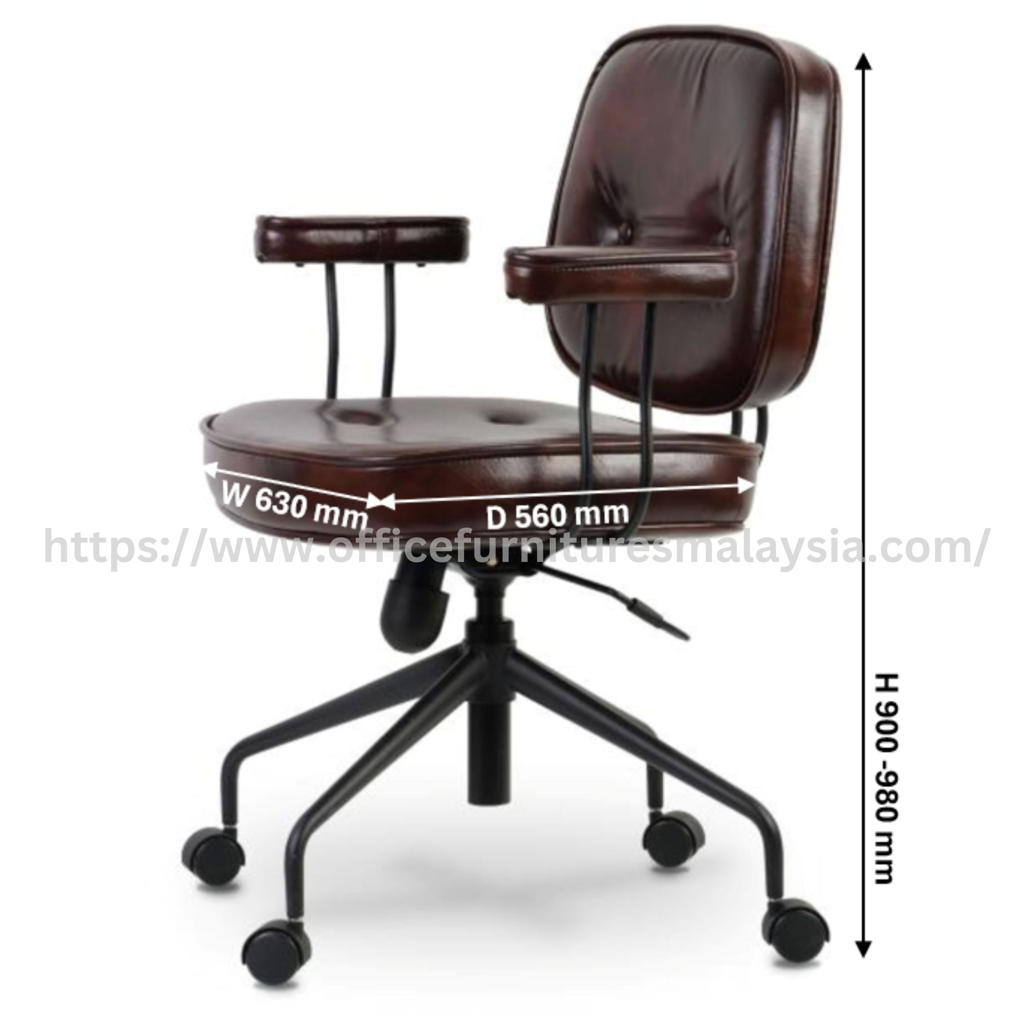 Riven Leather Executive Chair Bukit Tinggi Taman Setiawangsa Bukit Bintang