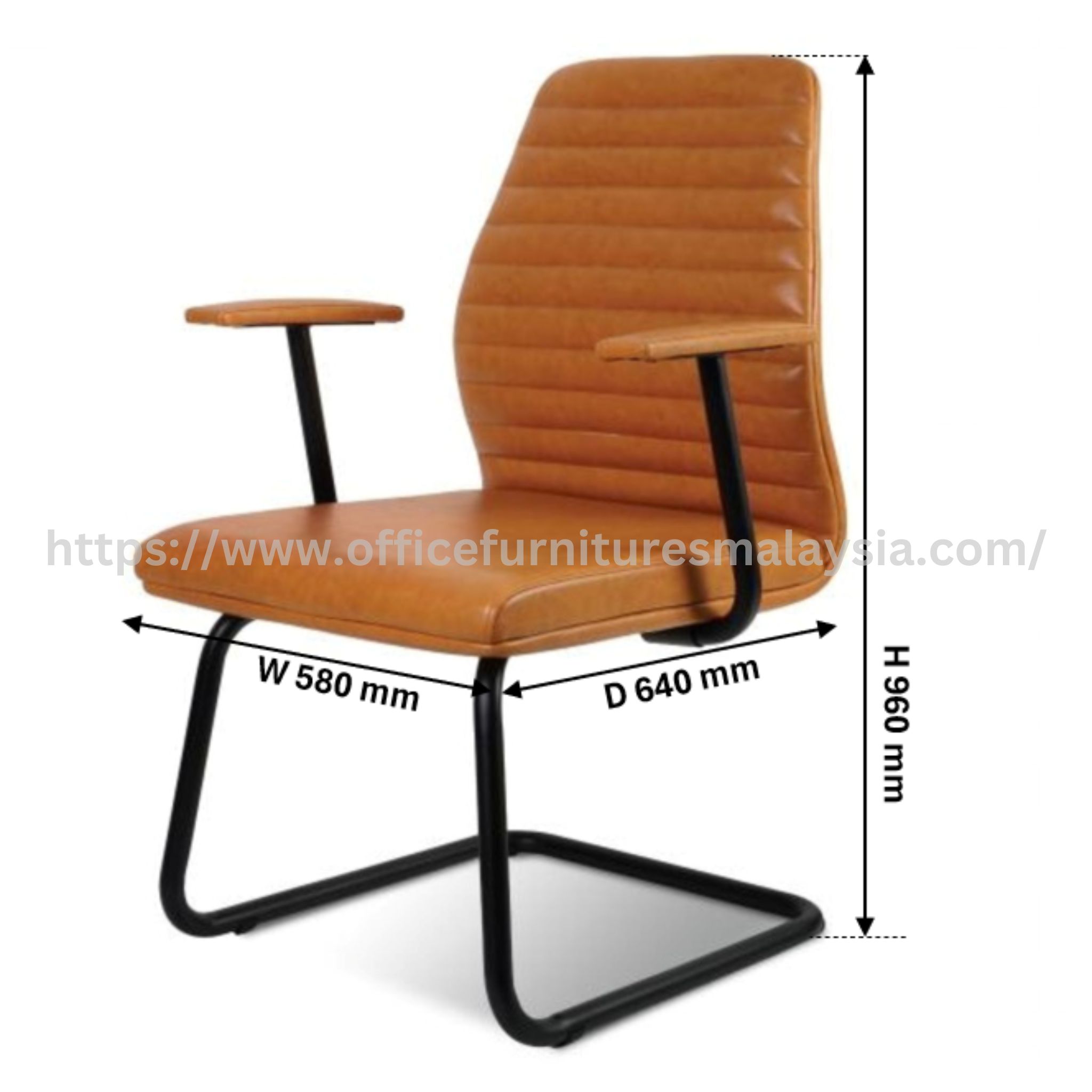 Theo Office Executive Visitor Chair Gombak Sri Petaling Denai Alam