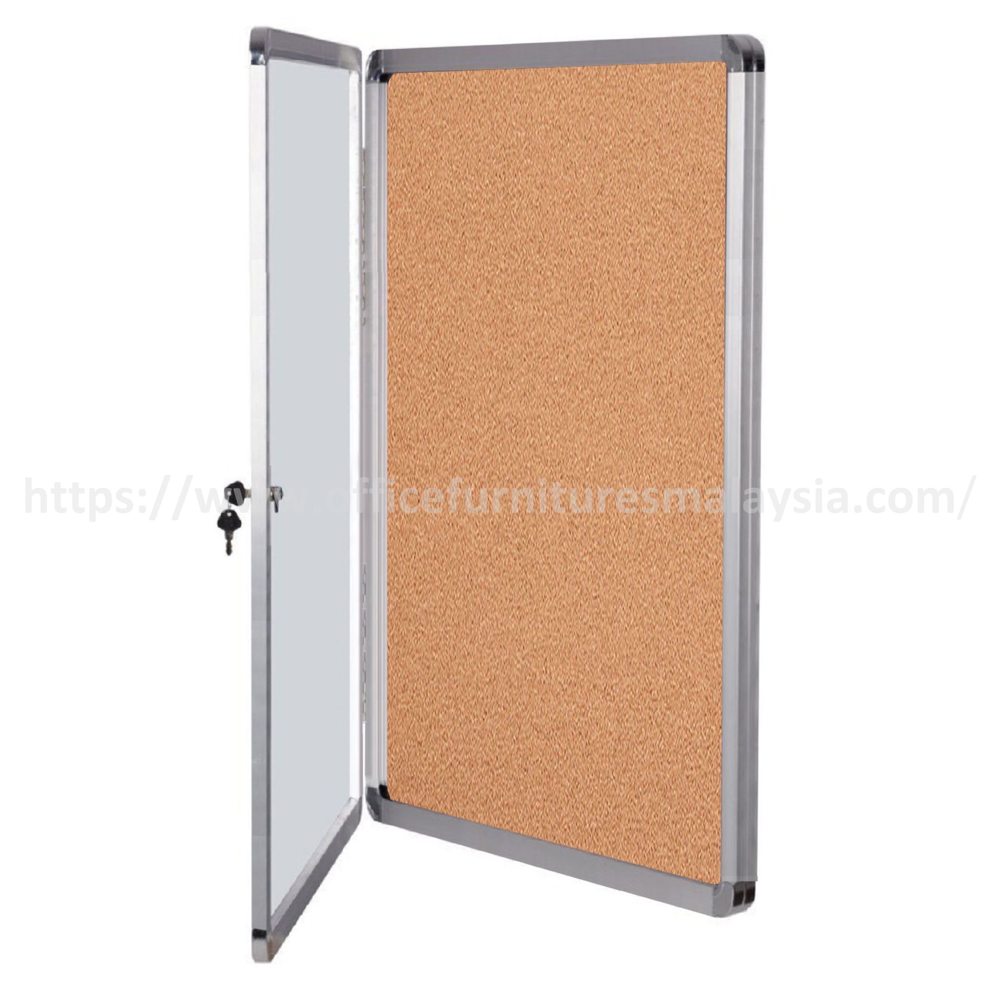 3 ft x 5 ft Display Case Notice Cork Board Bandar Saujana Putra Cyberjaya