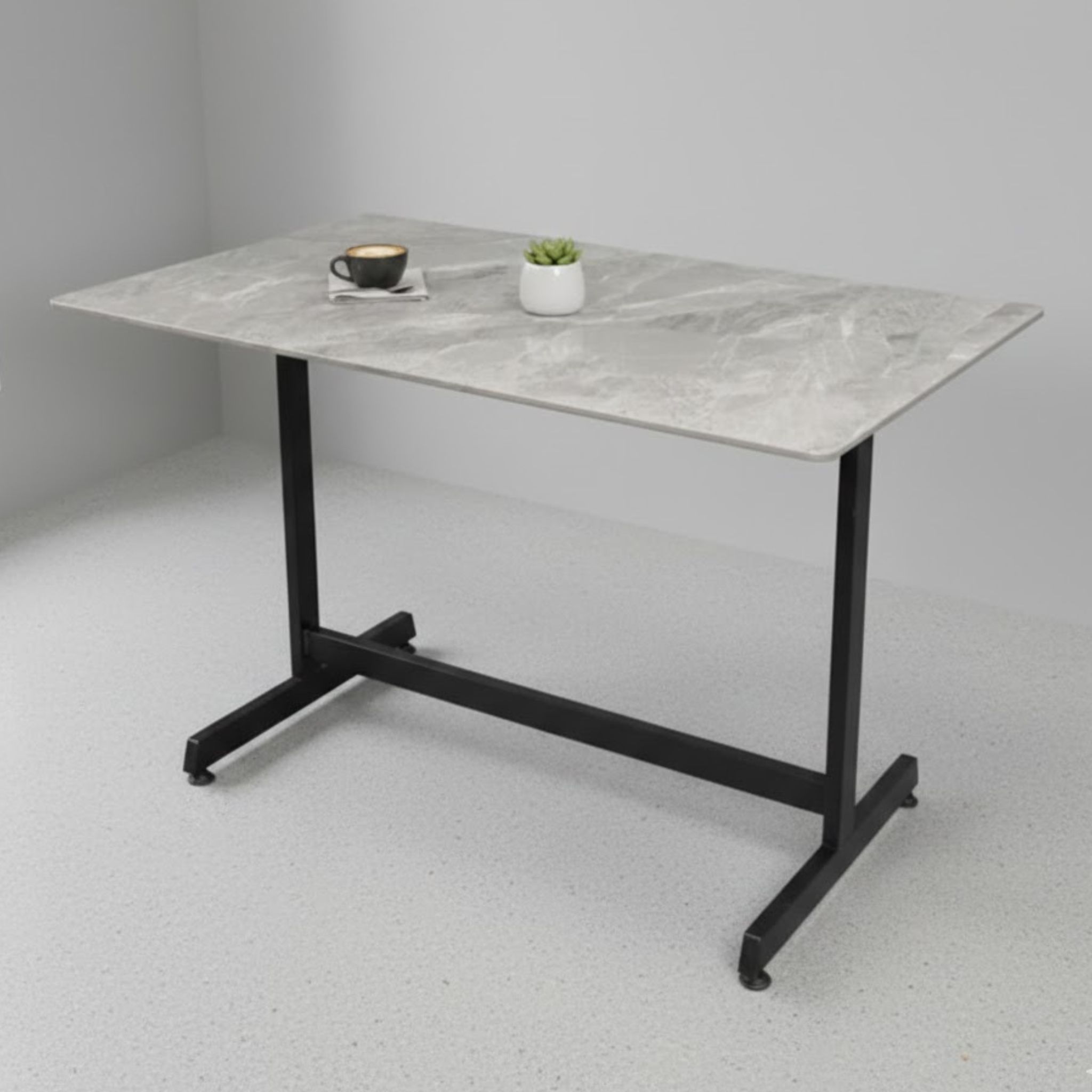 4 ft Luxury Stone Restaurant Table Seri Kembangan Cyberjaya Putrajaya