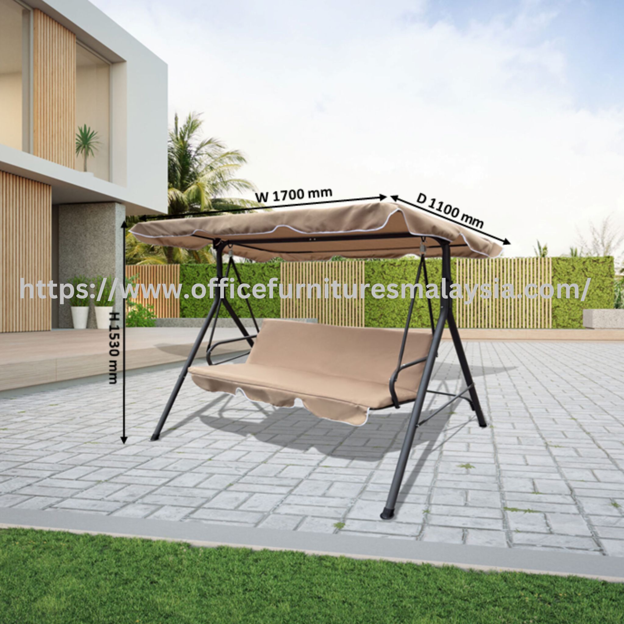 5.67ft Fauna Swing Chair Shah Alam Skudai Sentul