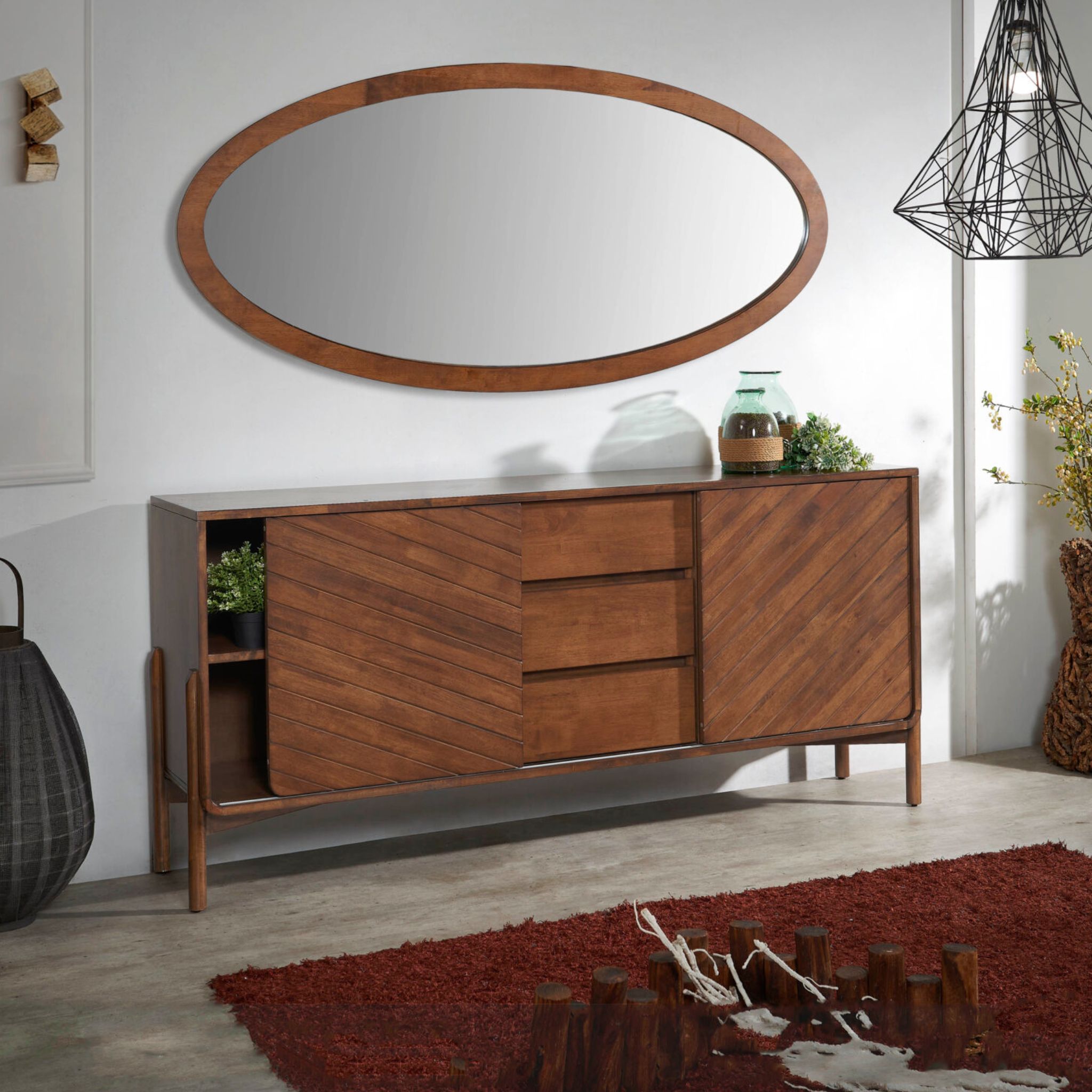 6 ft Oscar Console Cabinet Seremban Rembau Pajam