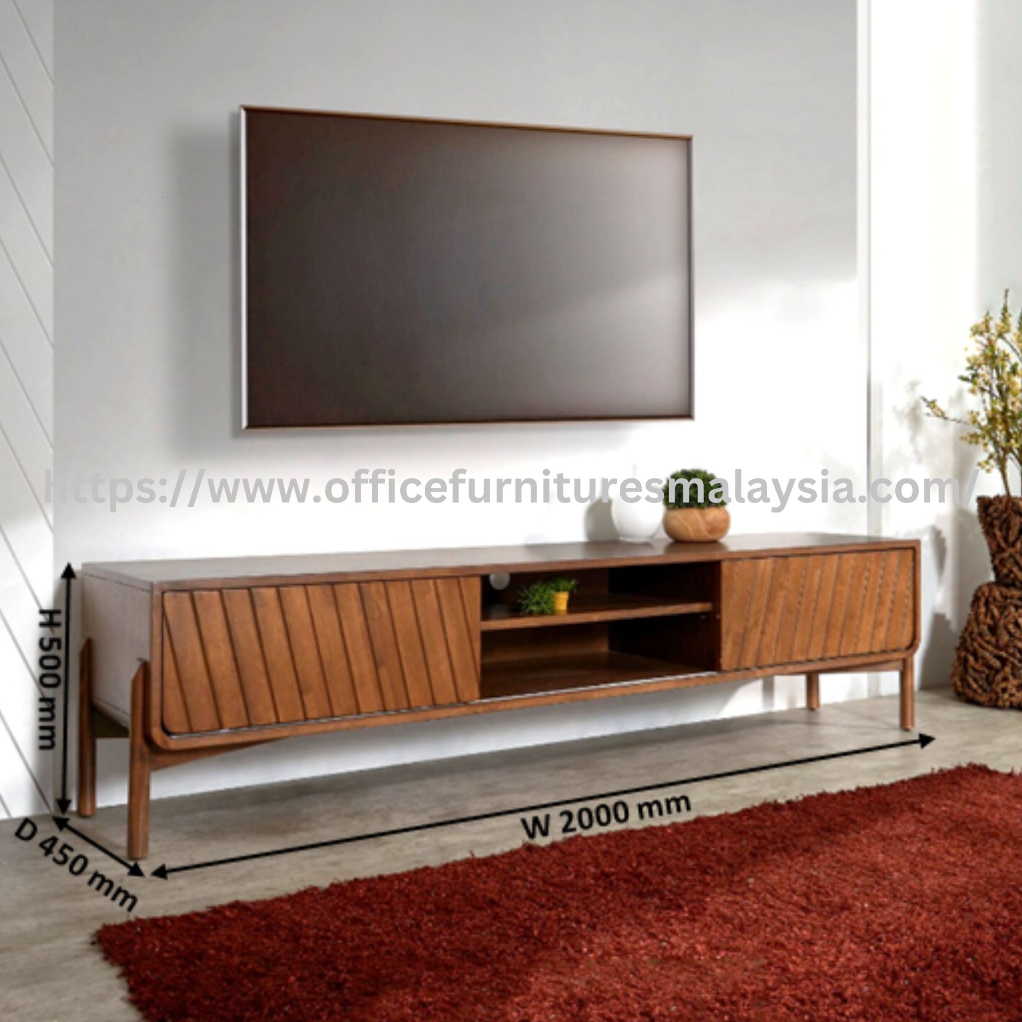 6.67ft Oscar TV Cabinet Jasin Merlimau Bandar Dihilir