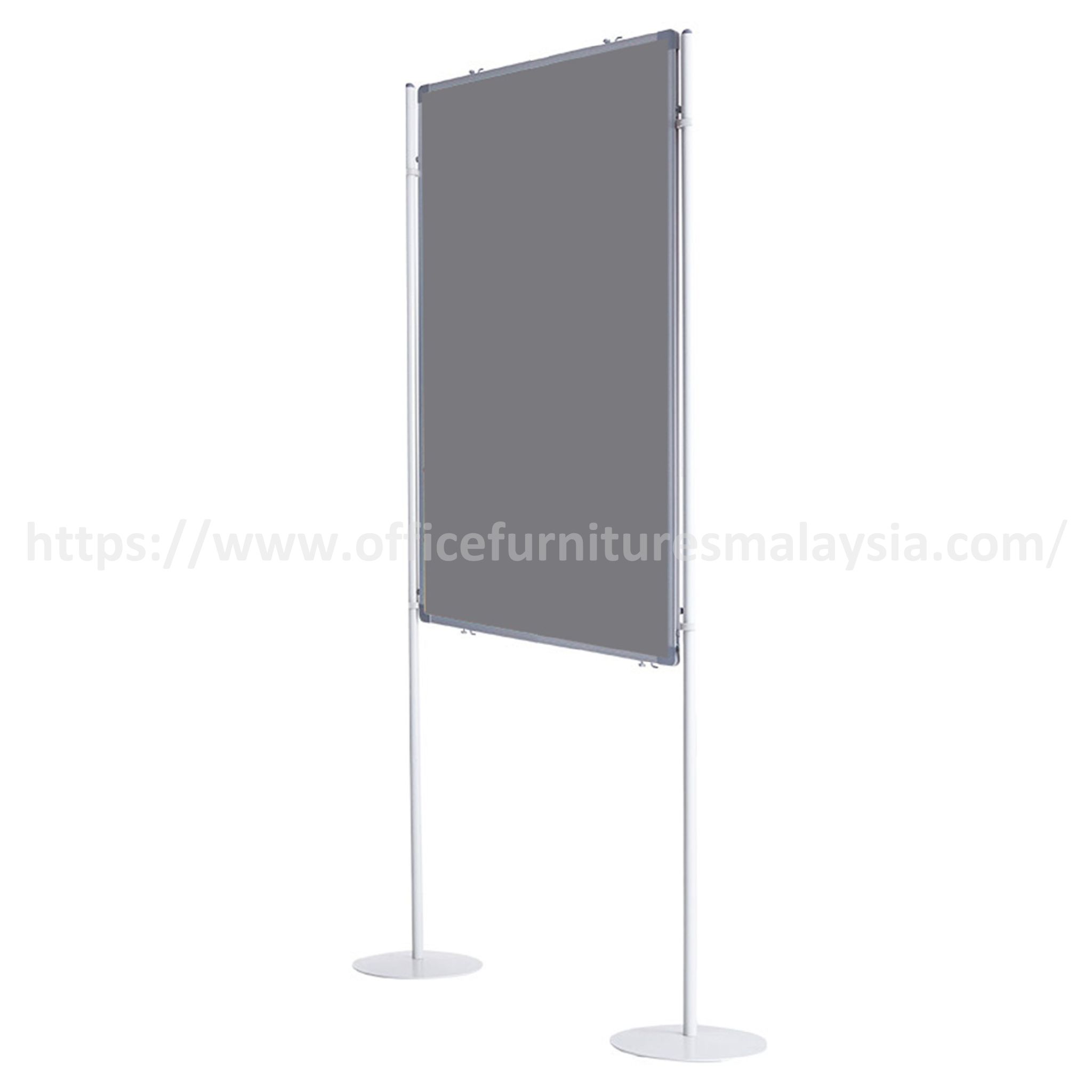 3 ft x 4 ft Adjustable Double-Sided Single Display Panel with Stand Kota Kemuning Subang Jaya Kajang